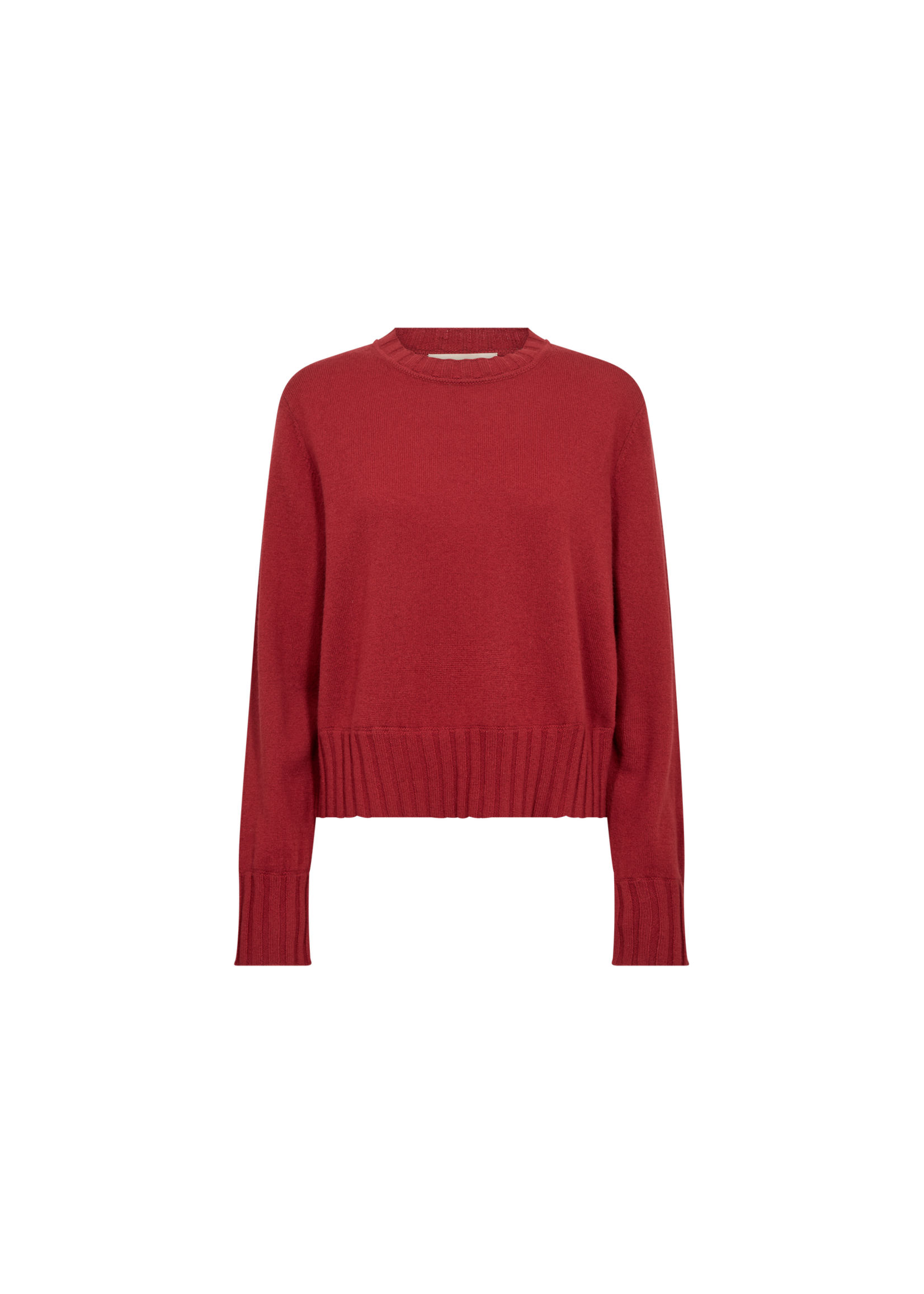 Mos Mosh FA26 MM Moria Cashmere Crew Knit - Lava Falls