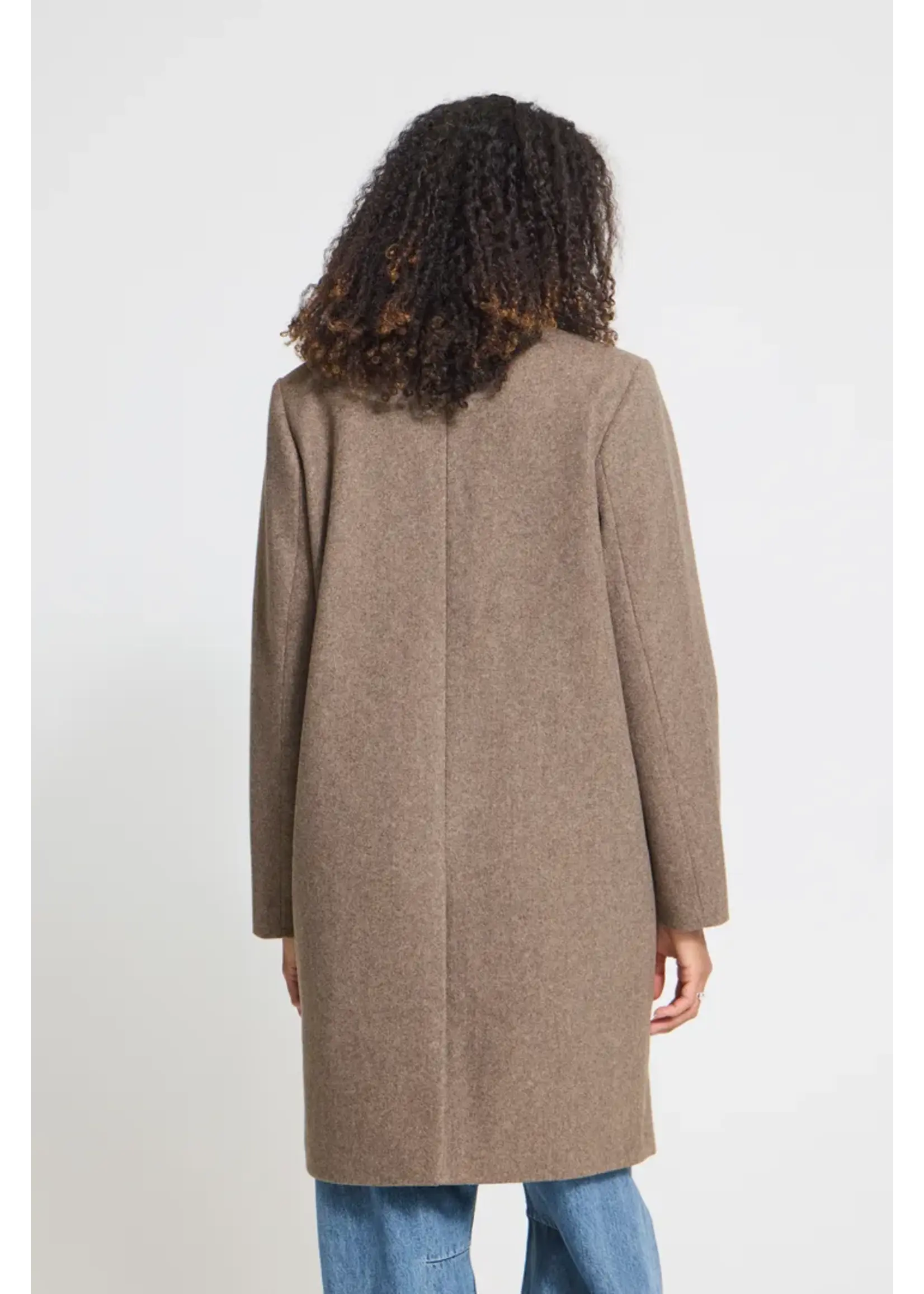 ICHI ICHI ihjannet Jacket 10 - Taupe Gray
