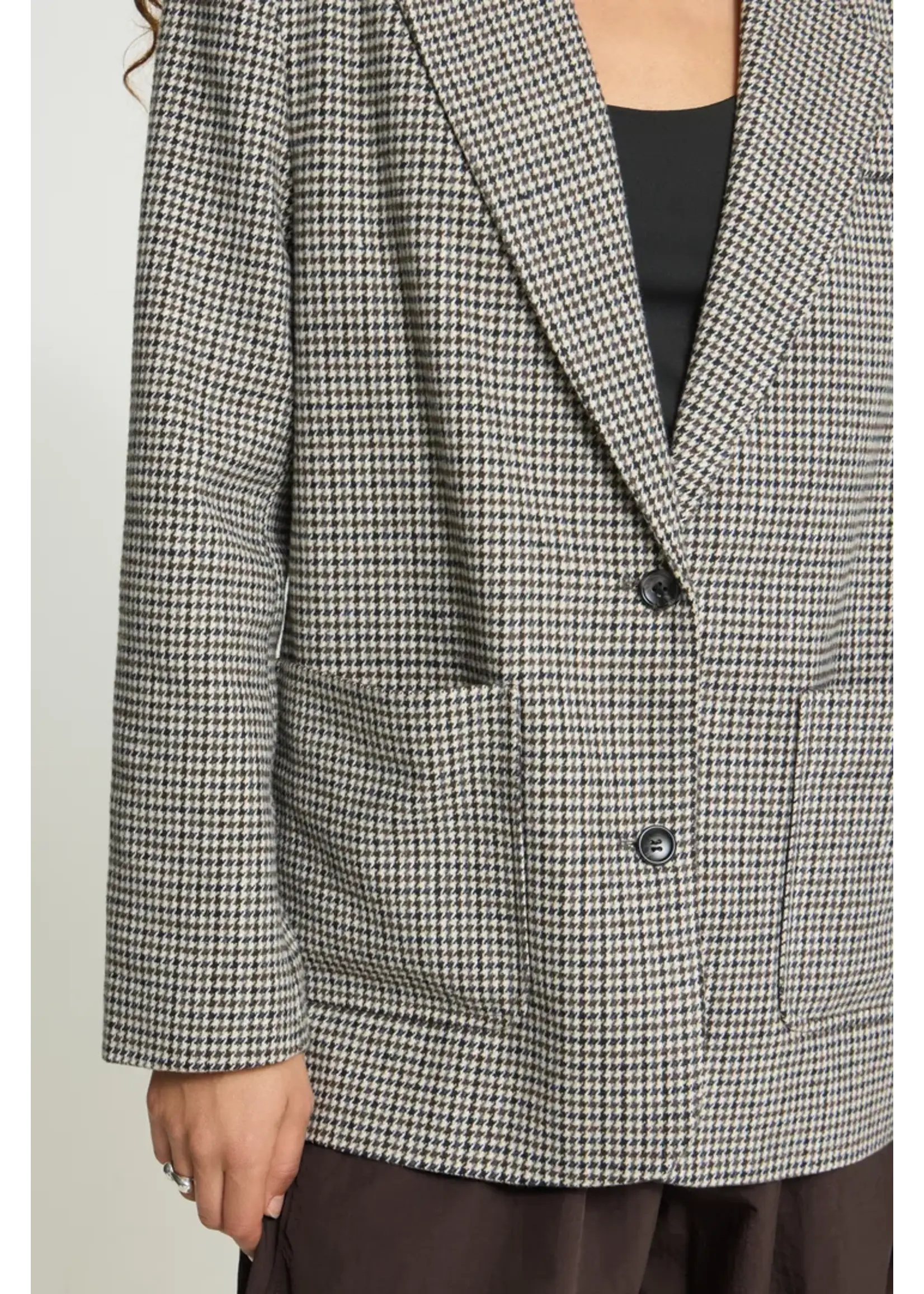 ICHI ICHI Ihlubana Blazer - Grey Chek