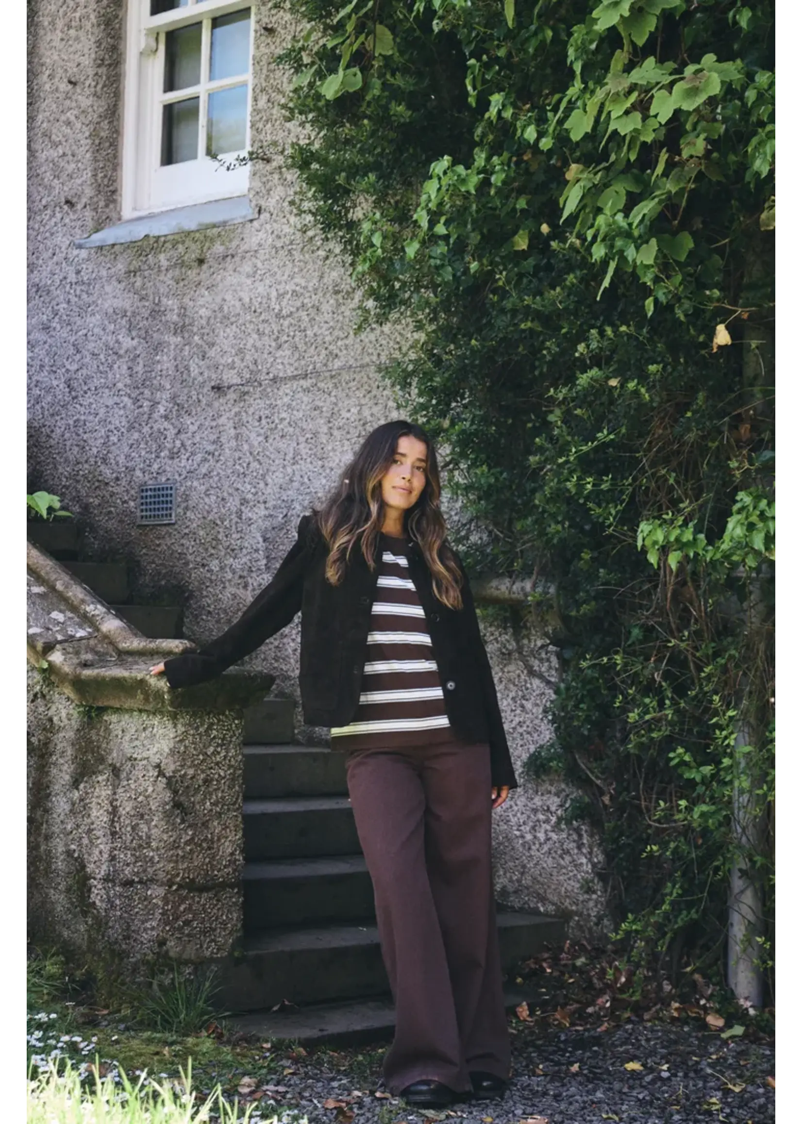 ICHI ICHI Ihlivia Jacket - Coffee Bean