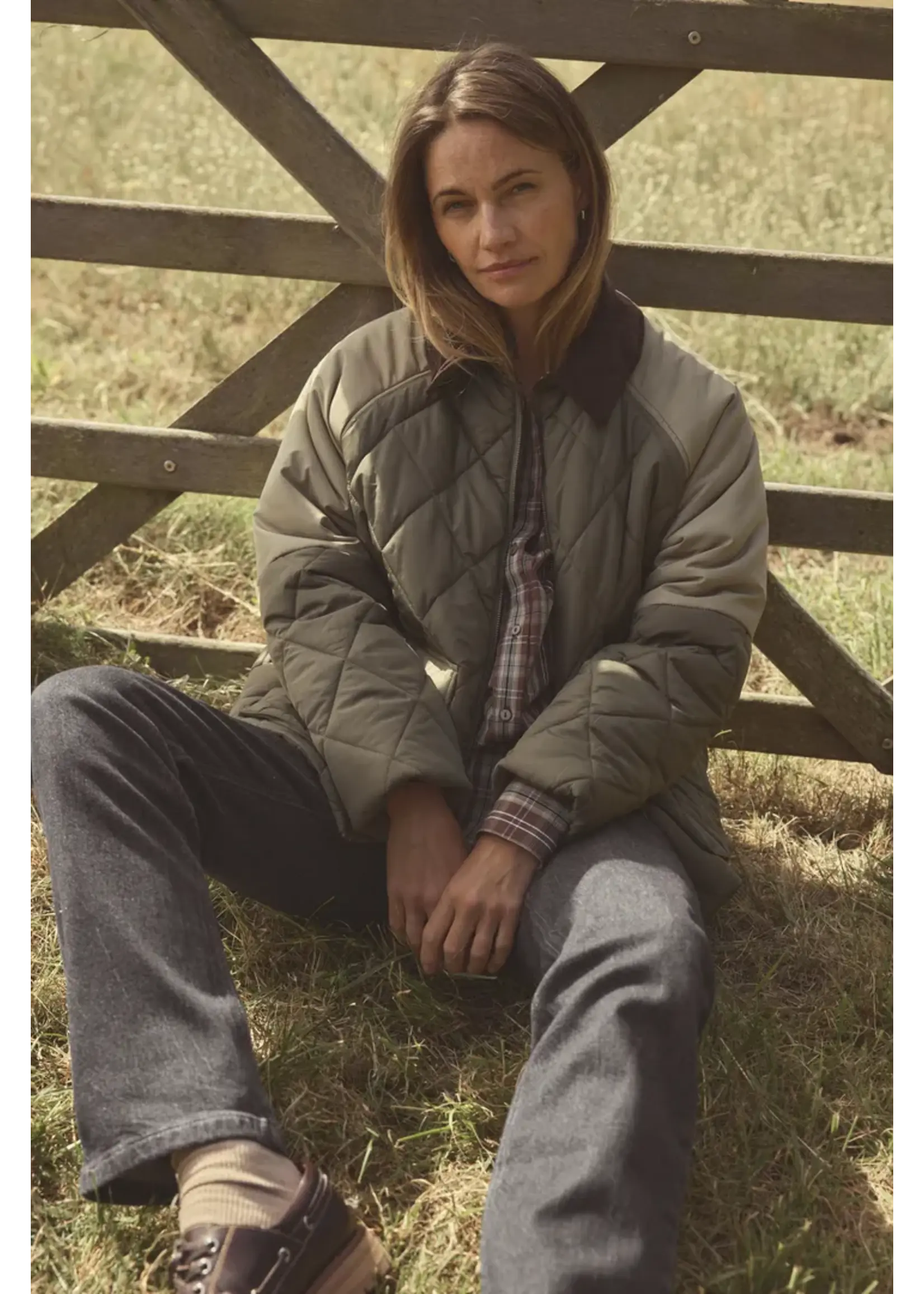 Fransa Fransa Adeline Jacket - Grape Leaf