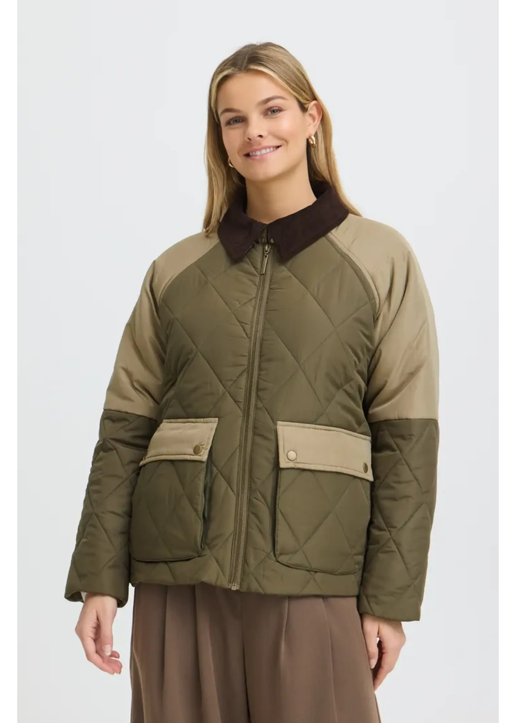 Fransa Fransa Jacket Adeline - Grape Leaf
