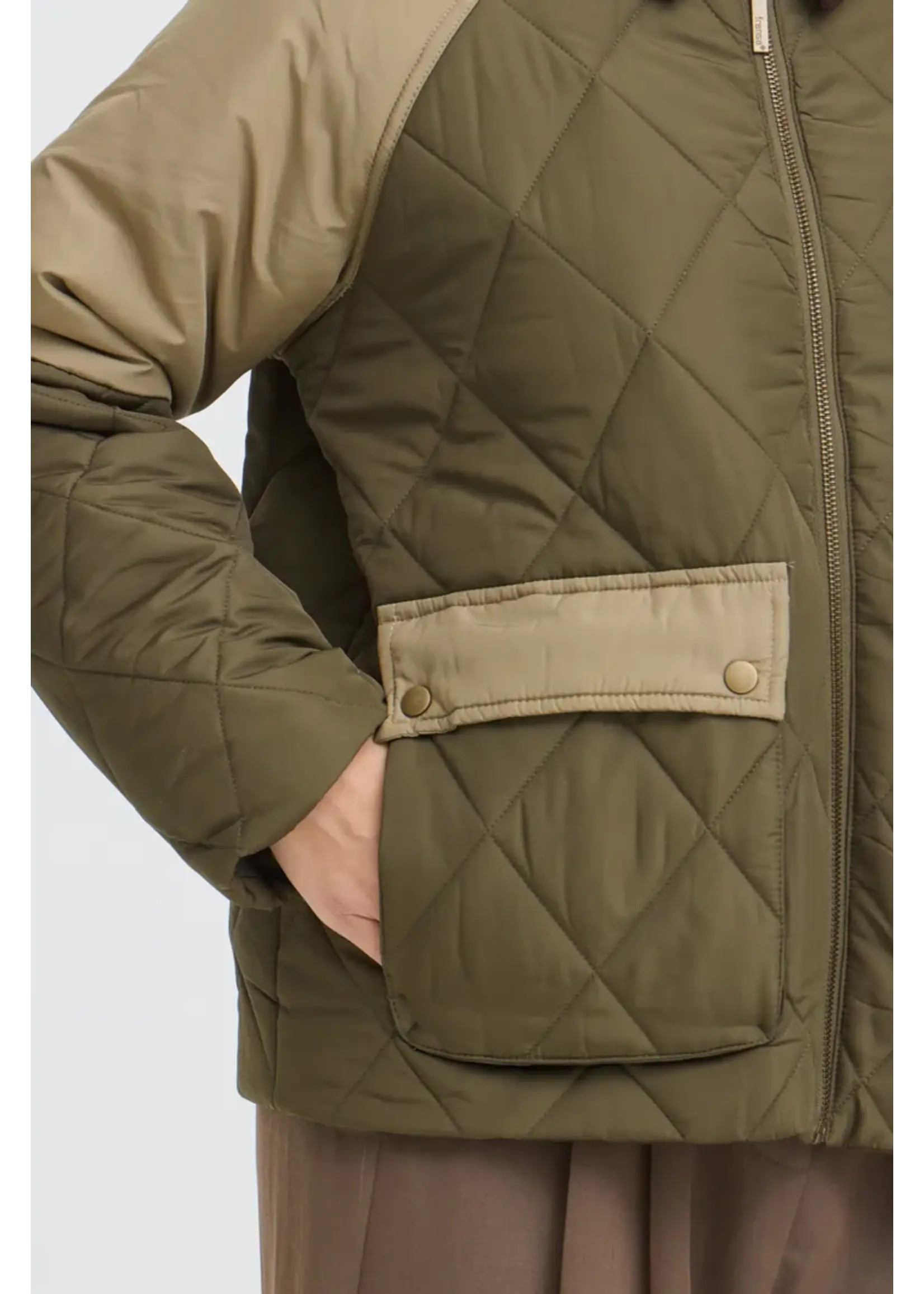 Fransa Fransa Adeline Jacket - Grape Leaf