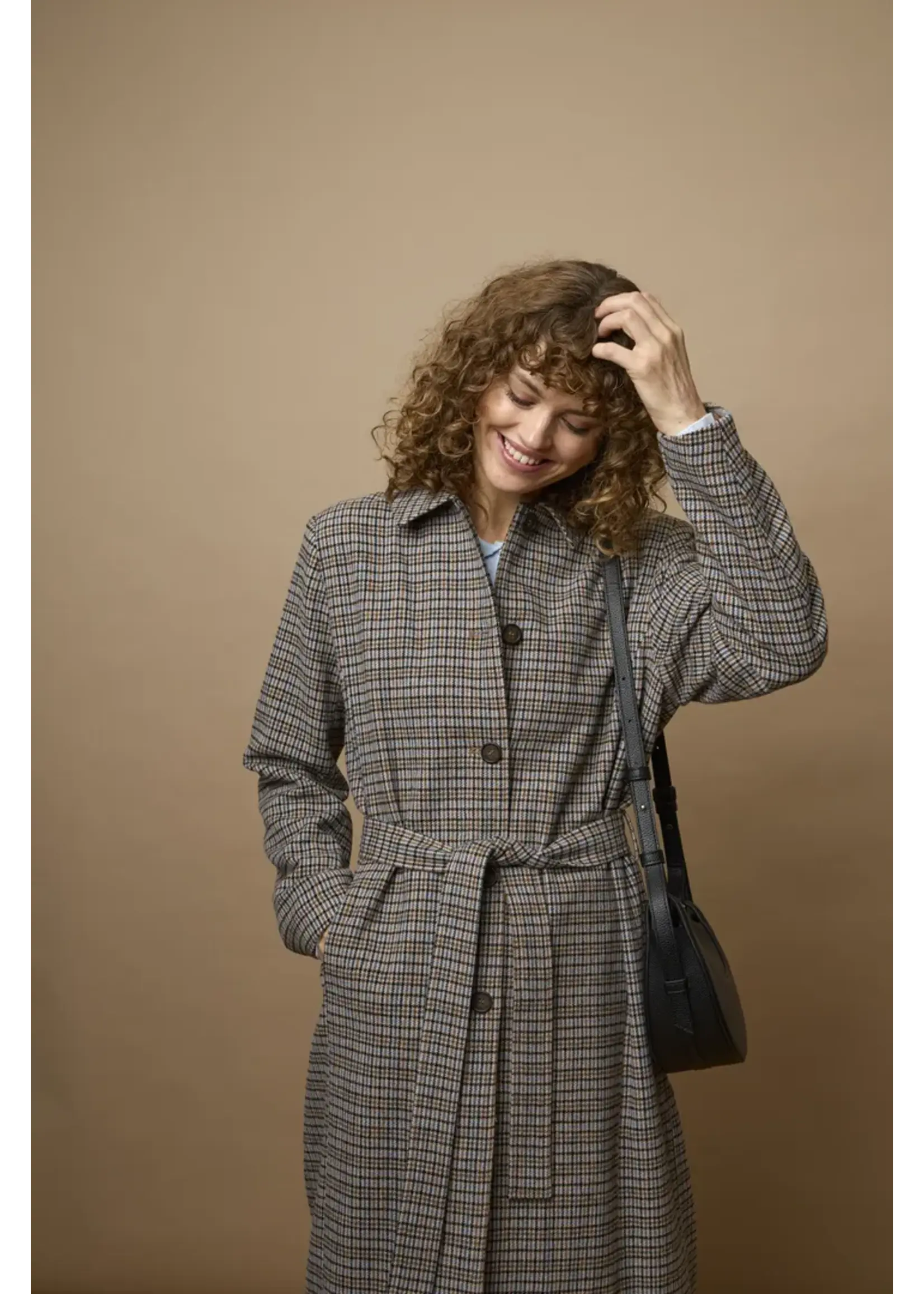 Fransa Fransa Antonette Jacket - Tobacco Brown