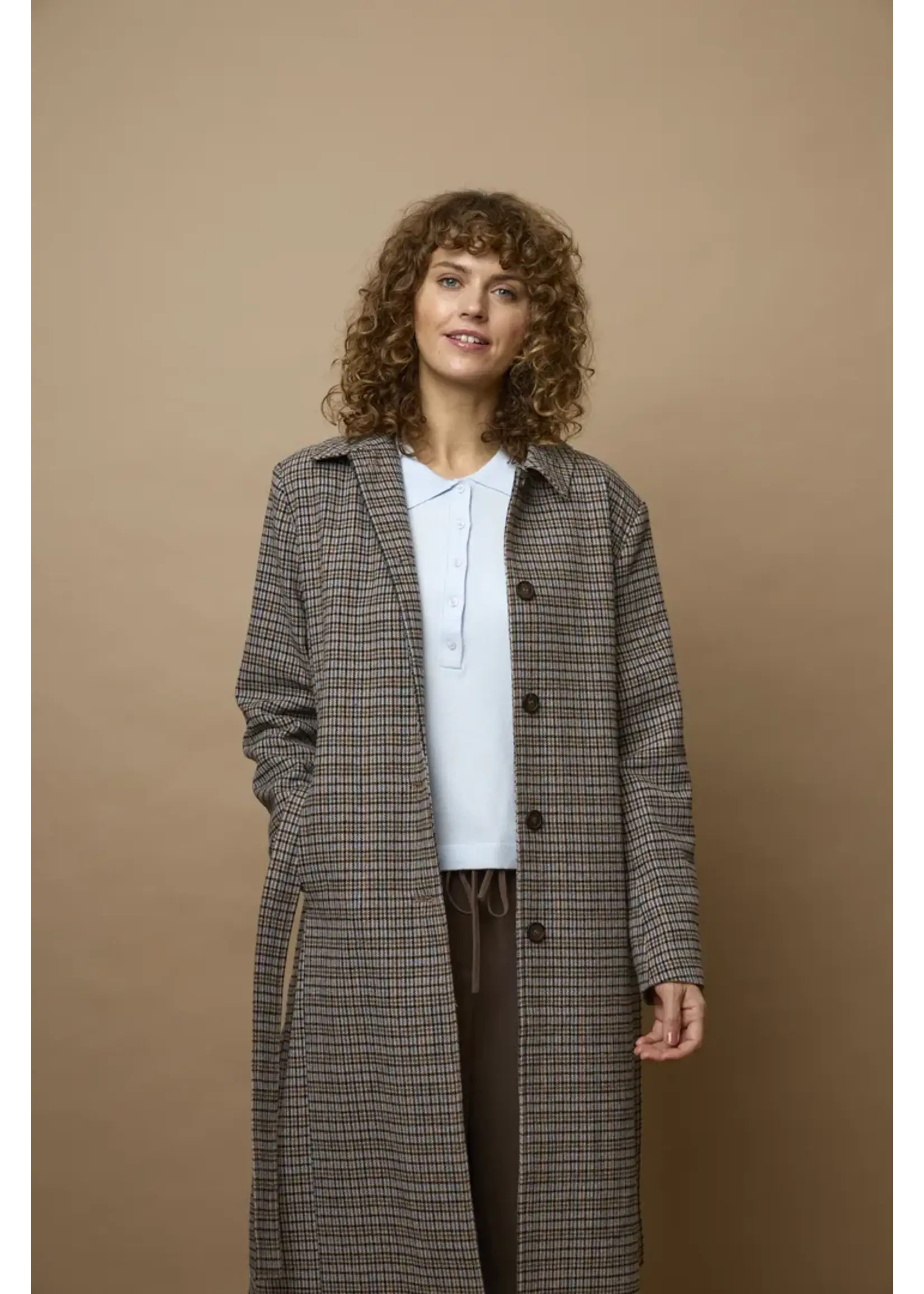 Fransa Fransa Manteau Antonette - Tobacco Brown