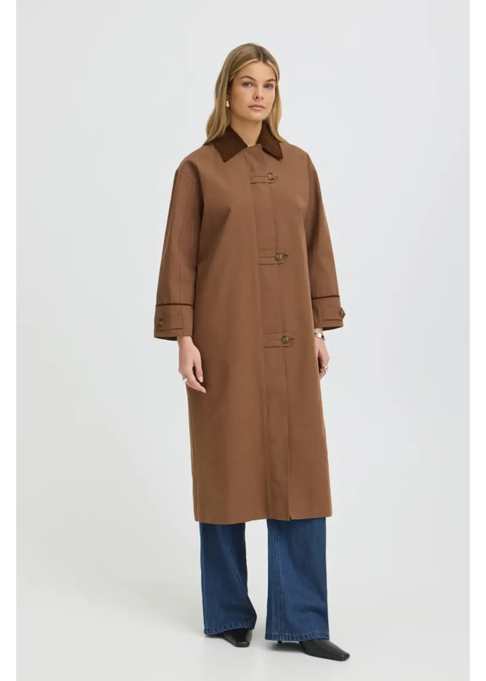 Fransa Fransa Alicia Jacket - Rain Drum