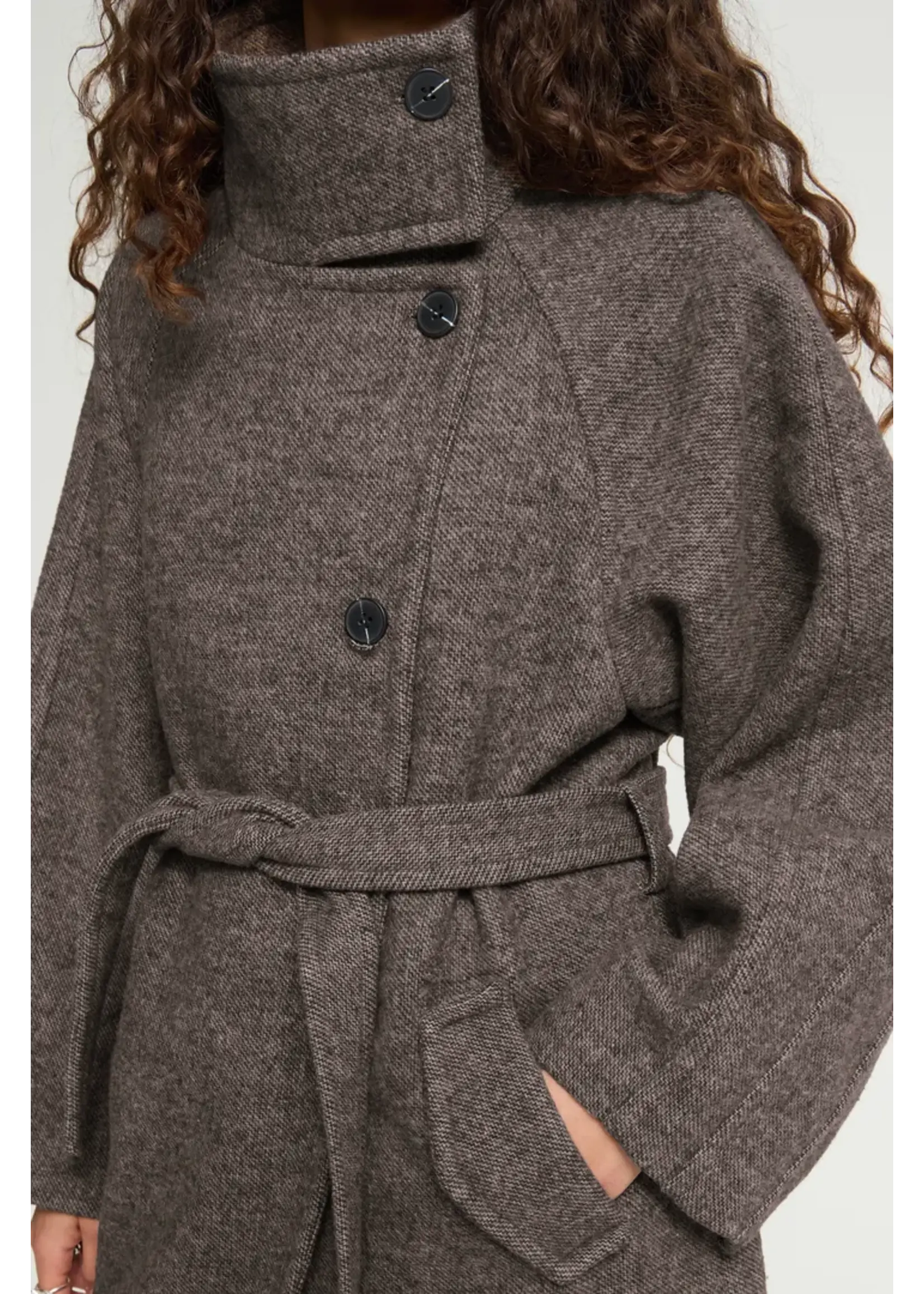 ICHI ihgaziva Jacket - Chocolate Brown