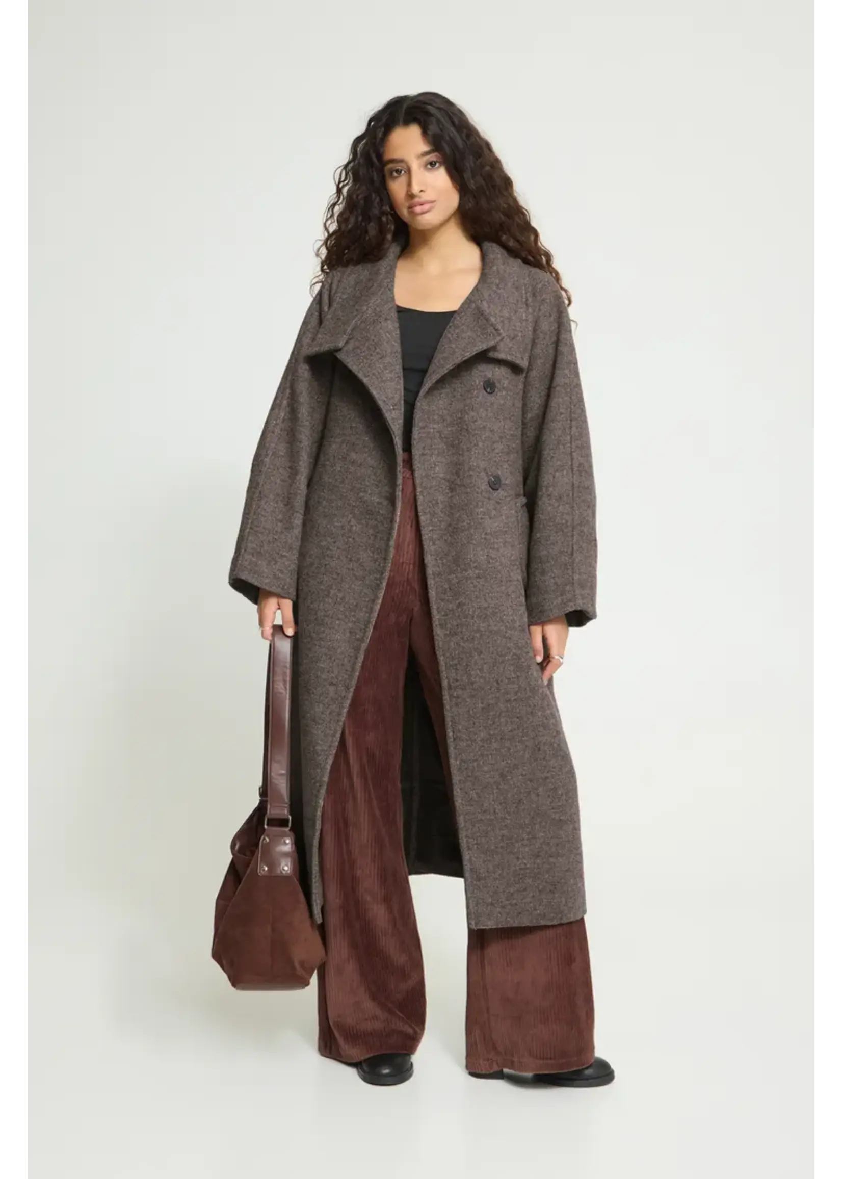 ICHI ihgaziva Jacket - Chocolate Brown