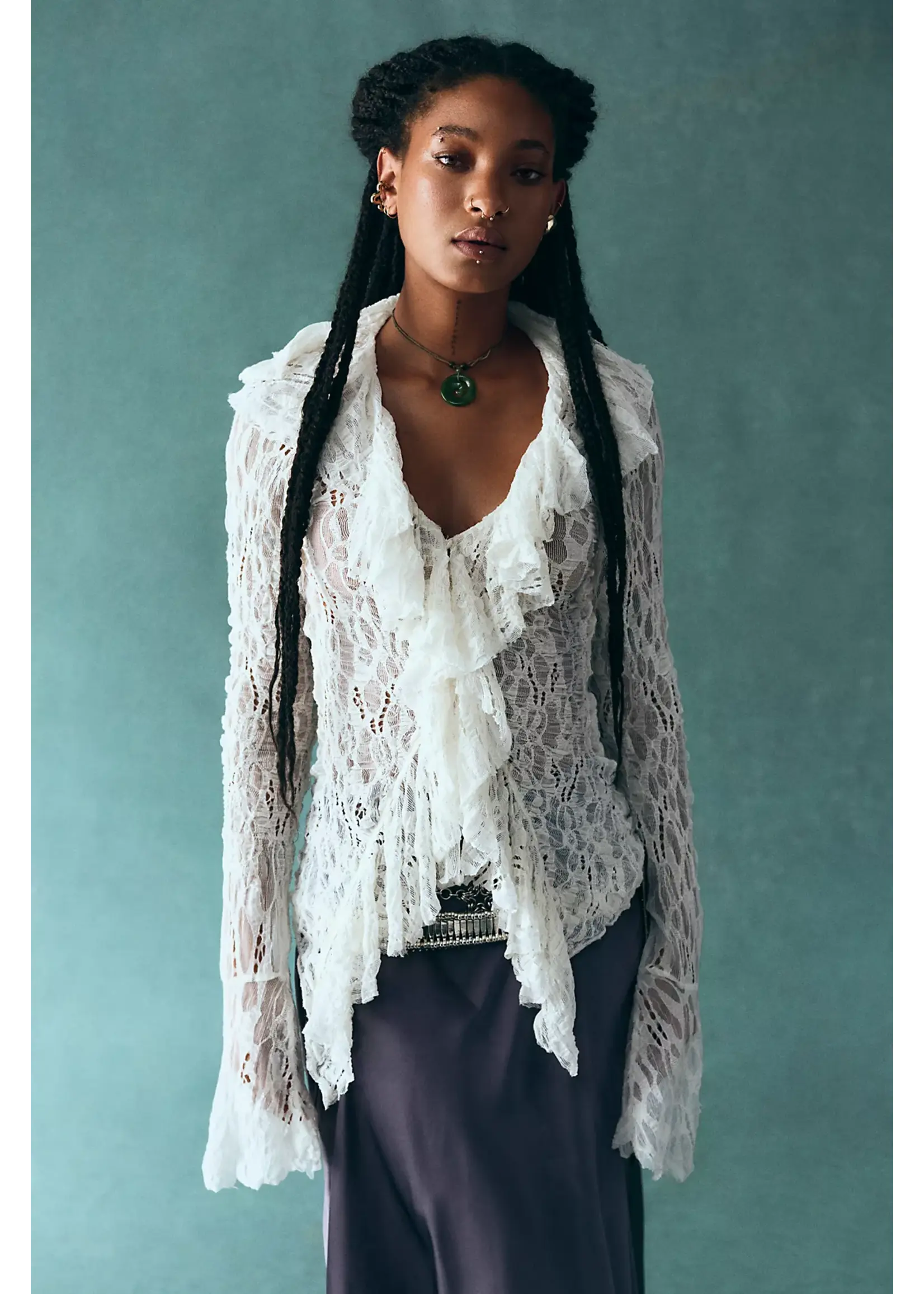 Free People Lainey Cardi - Ivory