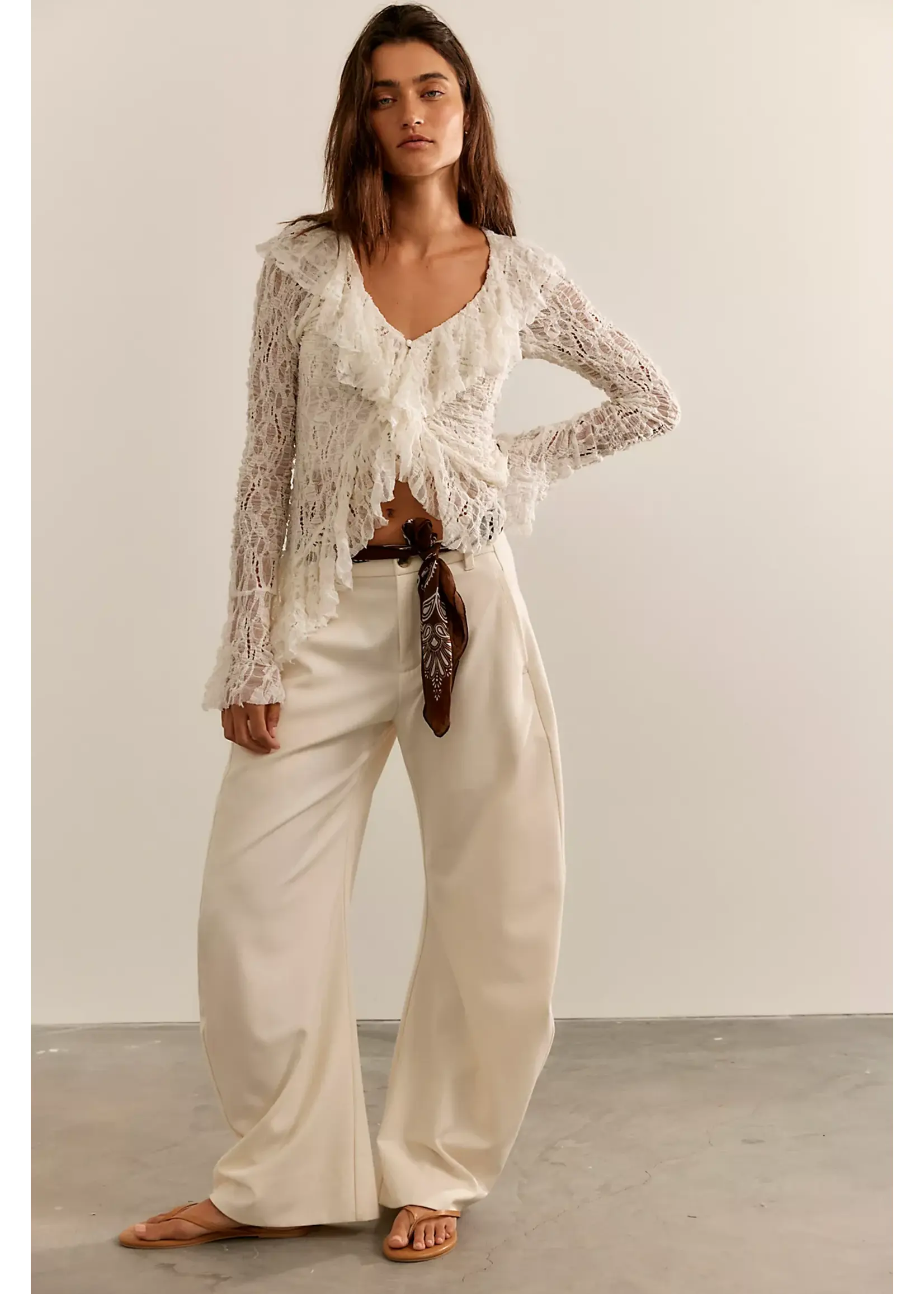 Free People Lainey Cardi - Ivory