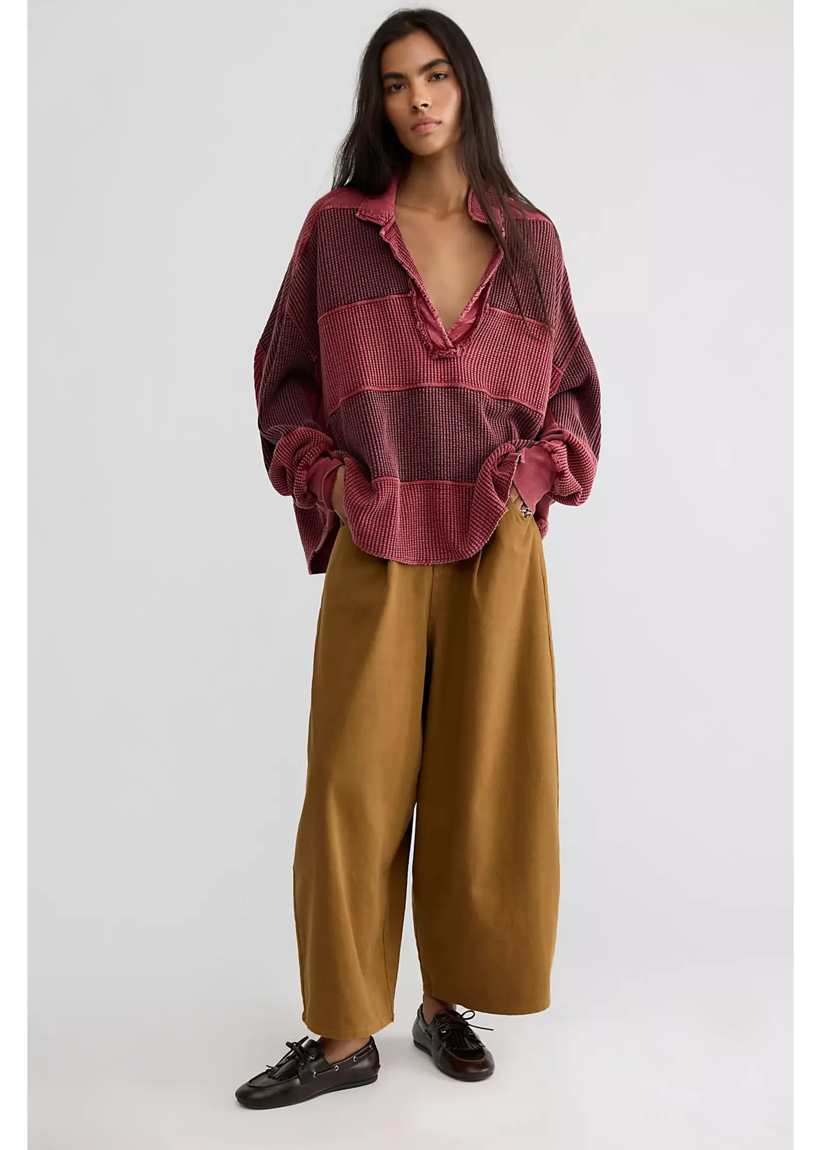 Free People Free People Rainn Thermal - Pink Combo