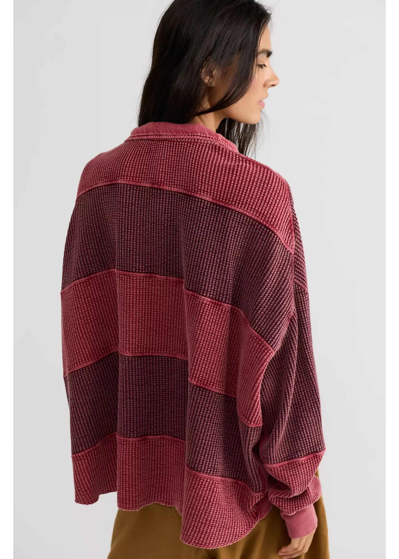 Free People Free People Rainn Thermal - Pink Combo