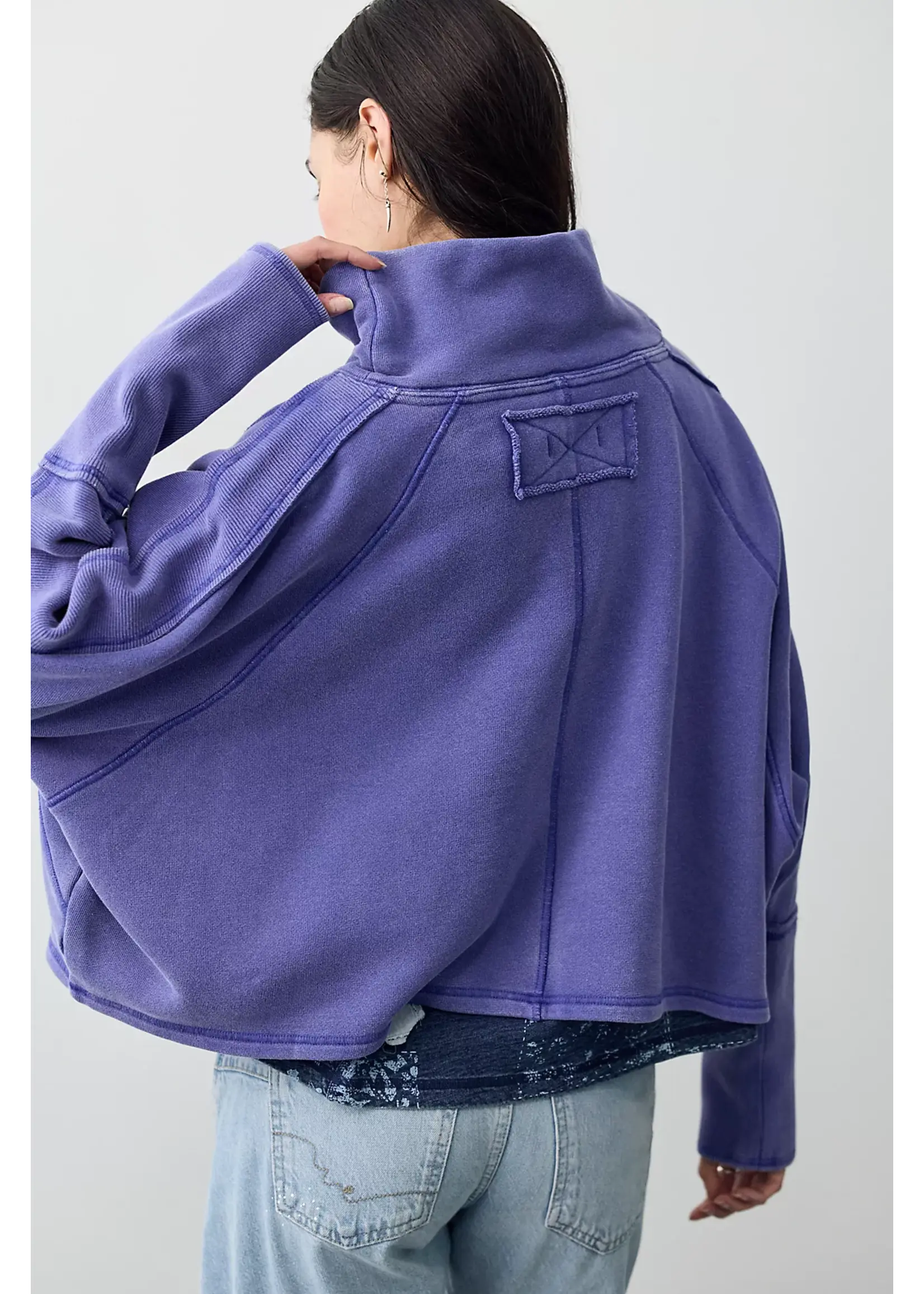 Free People Free People My Girl Pullover - Blue Beam
