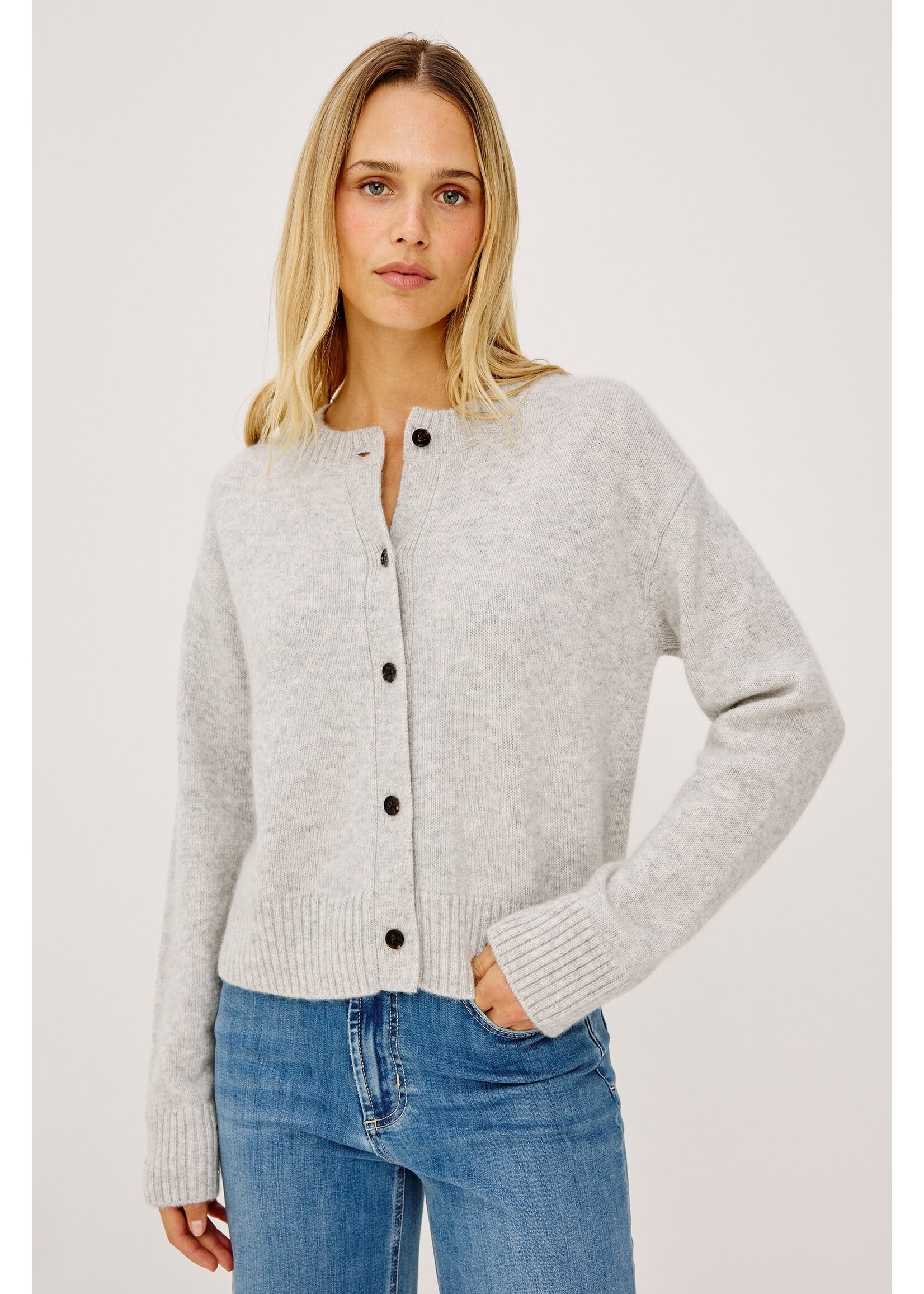 Rails Rails Carre Cardigan - Heather Grey