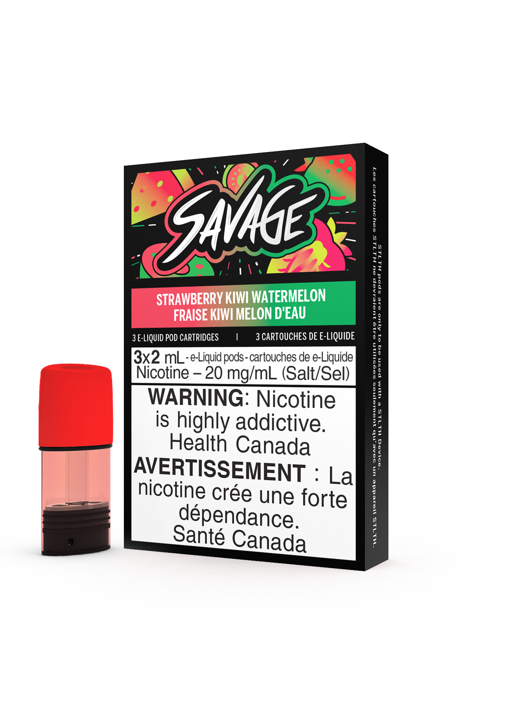 Savage Strawberry Kiwi Watermelon - Stlth x Savage