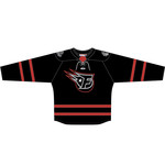 Athletic Knit Black Replica Jersey