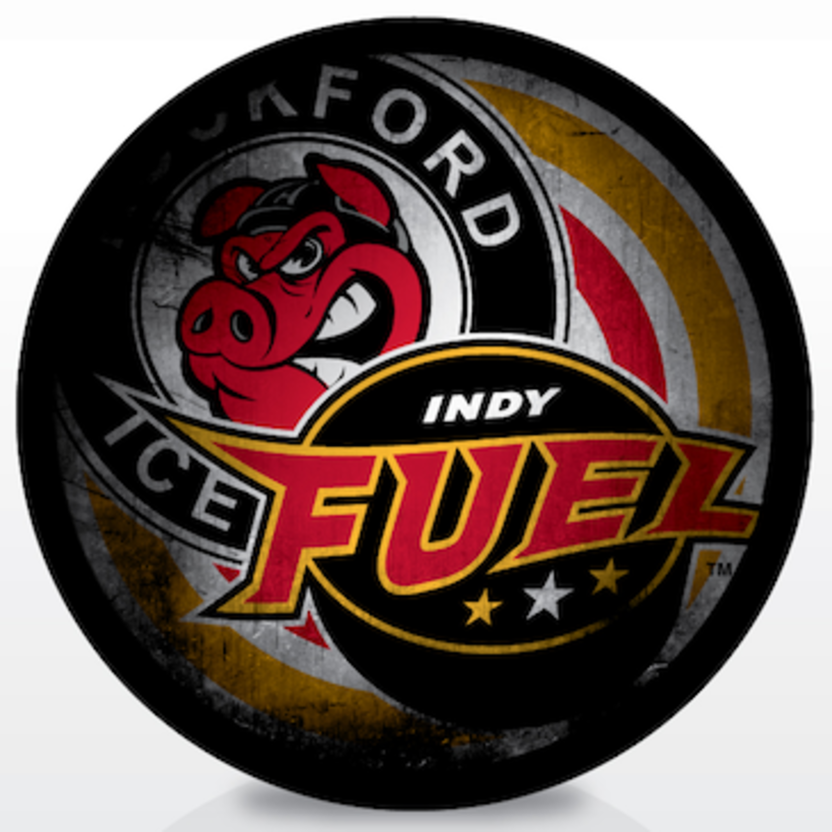 Inglasco Indy Fuel/Rockford Icehogs Puck