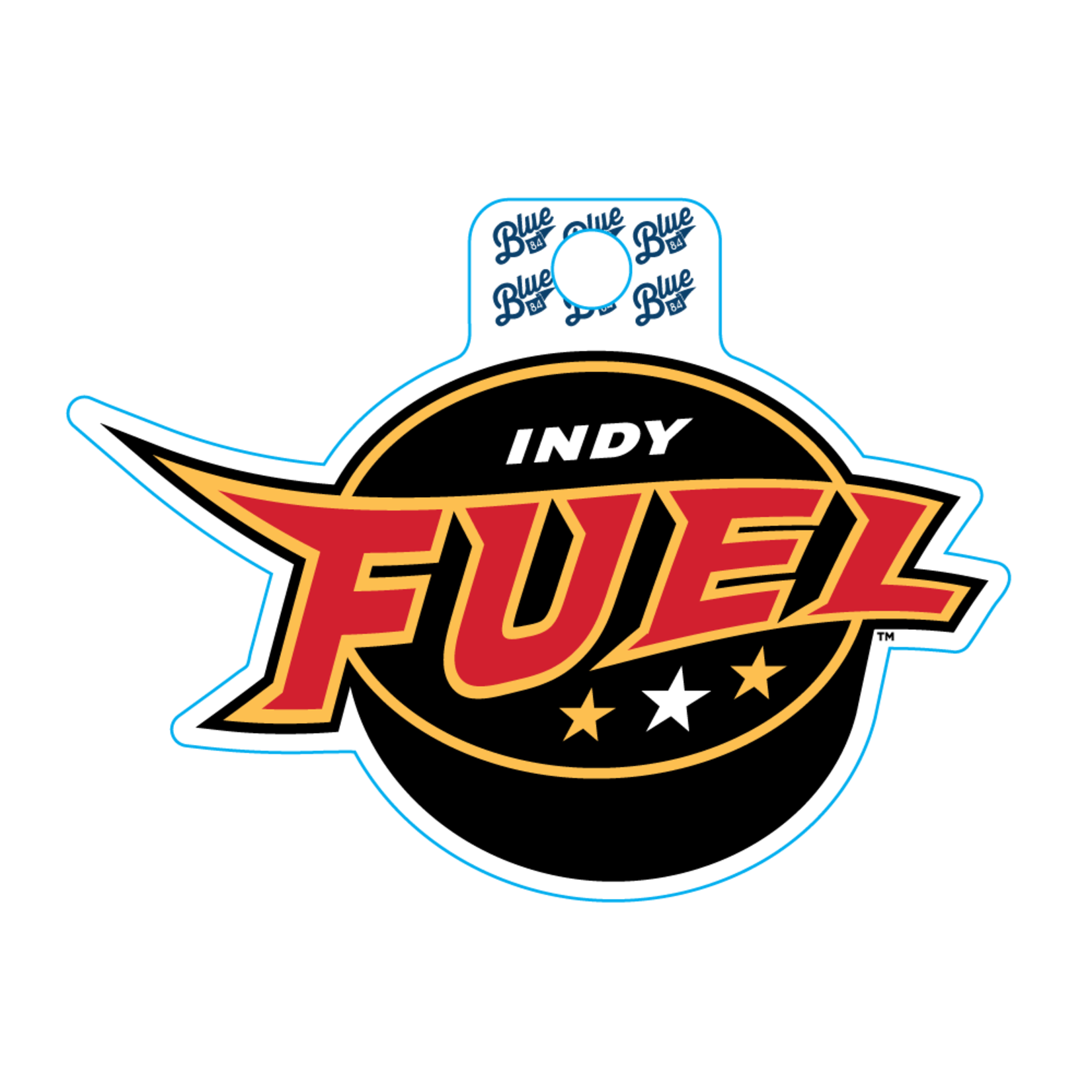 Blue 84 Fuel Logo Sticker