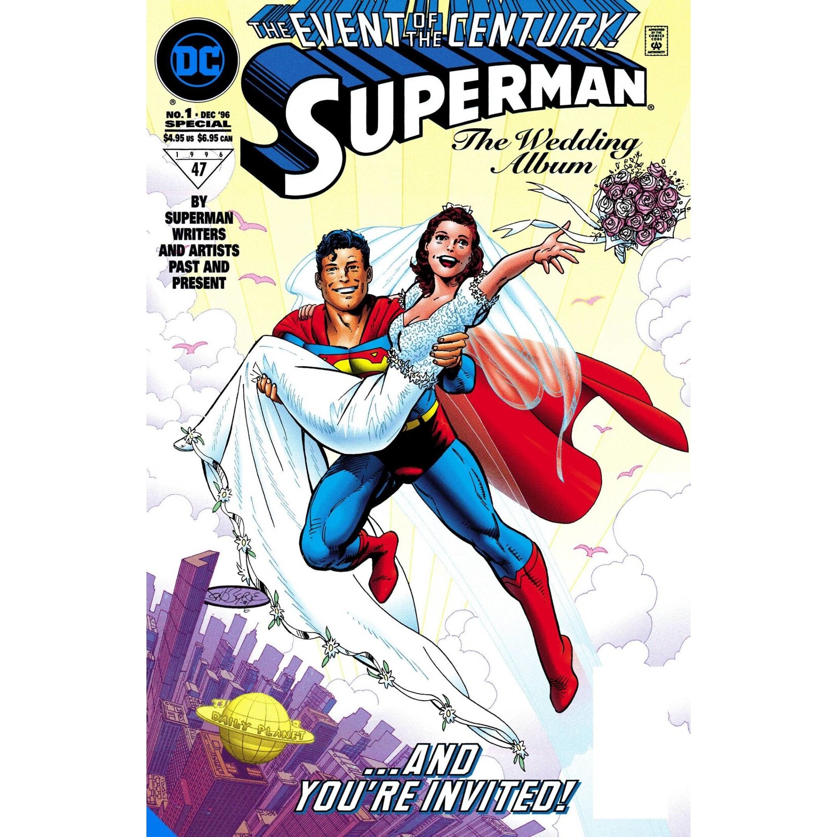 SUPERMAN & LOIS LANE 25TH WEDDING ANNIVERSARY DLX ED HC