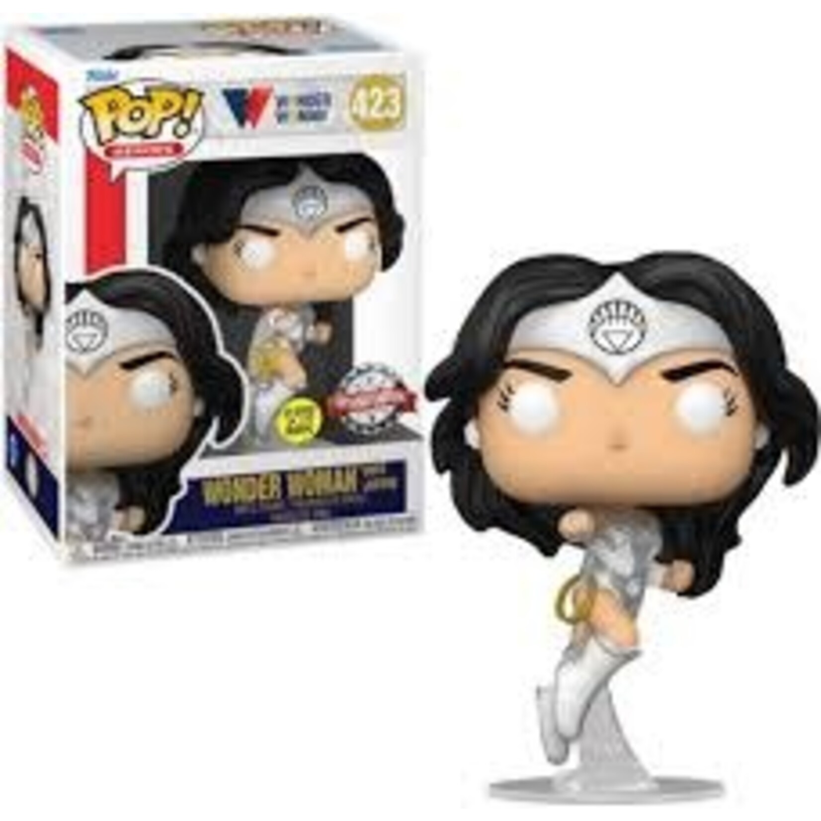 POP DC WONDER WOMAN WHITE LANTERN