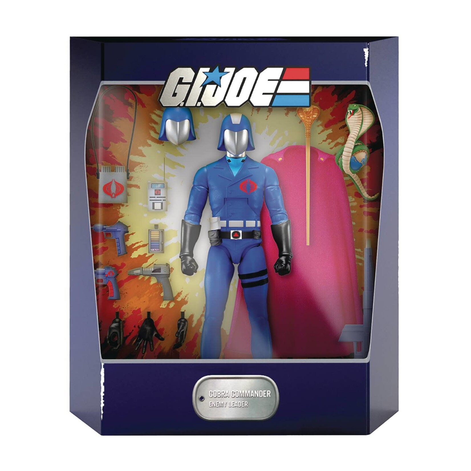 GI JOE ULTIMATES REAL AMERICAN HERO COBRA COMMANDER