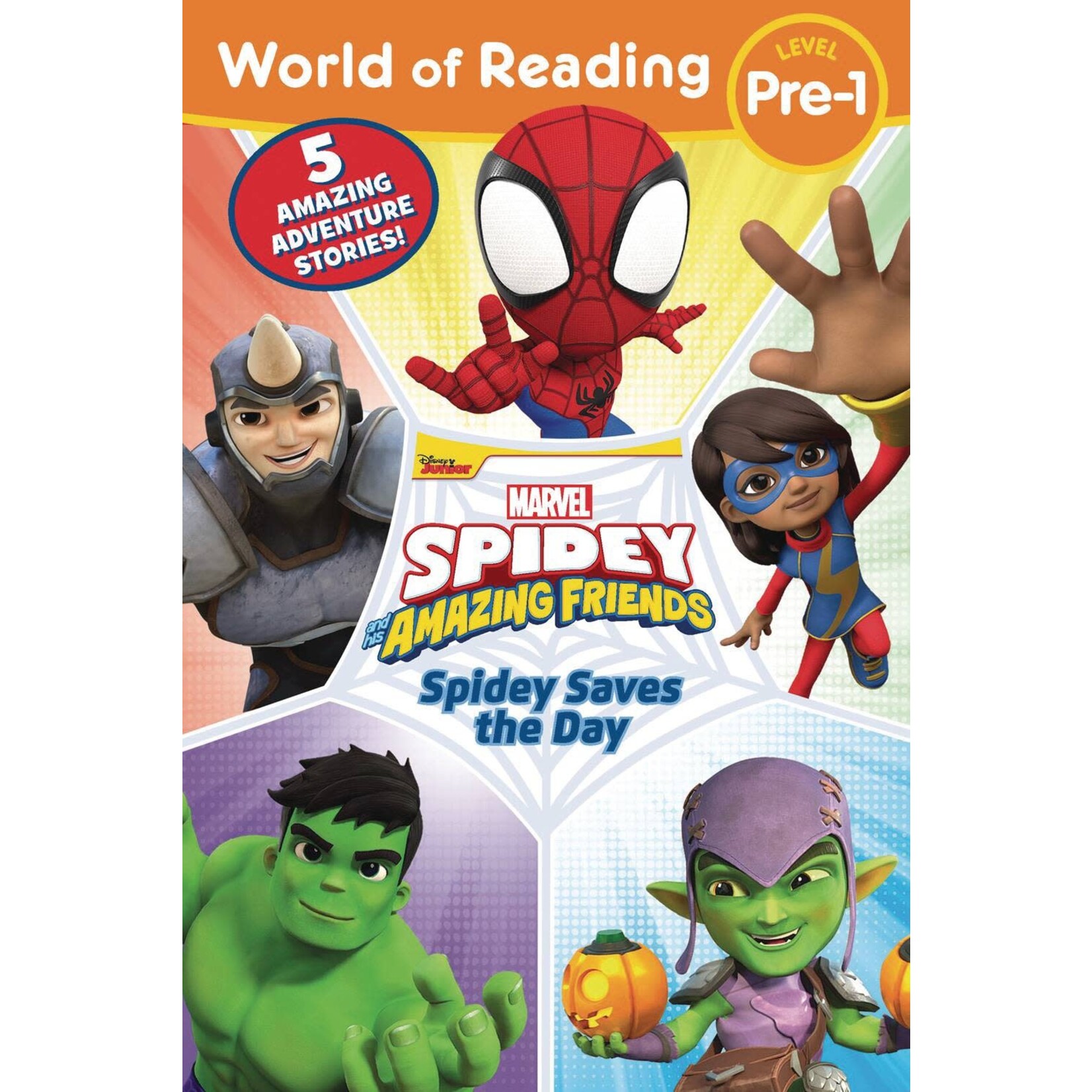 WORLD OF READING SPIDEY SAVES THE DAY AMAZING FRIE