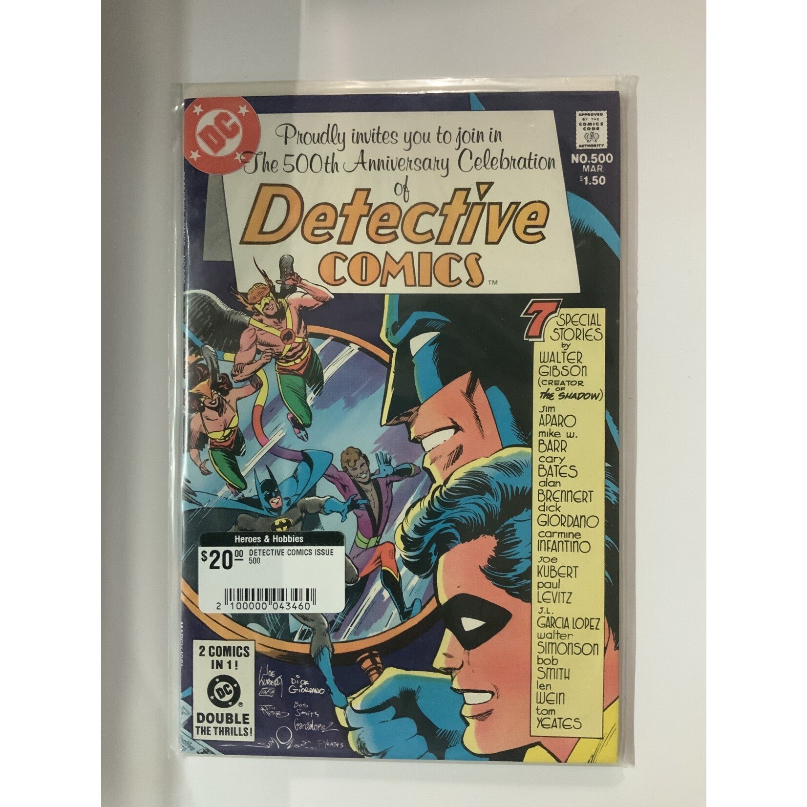 DETECTIVE COMICS ISSUE 500