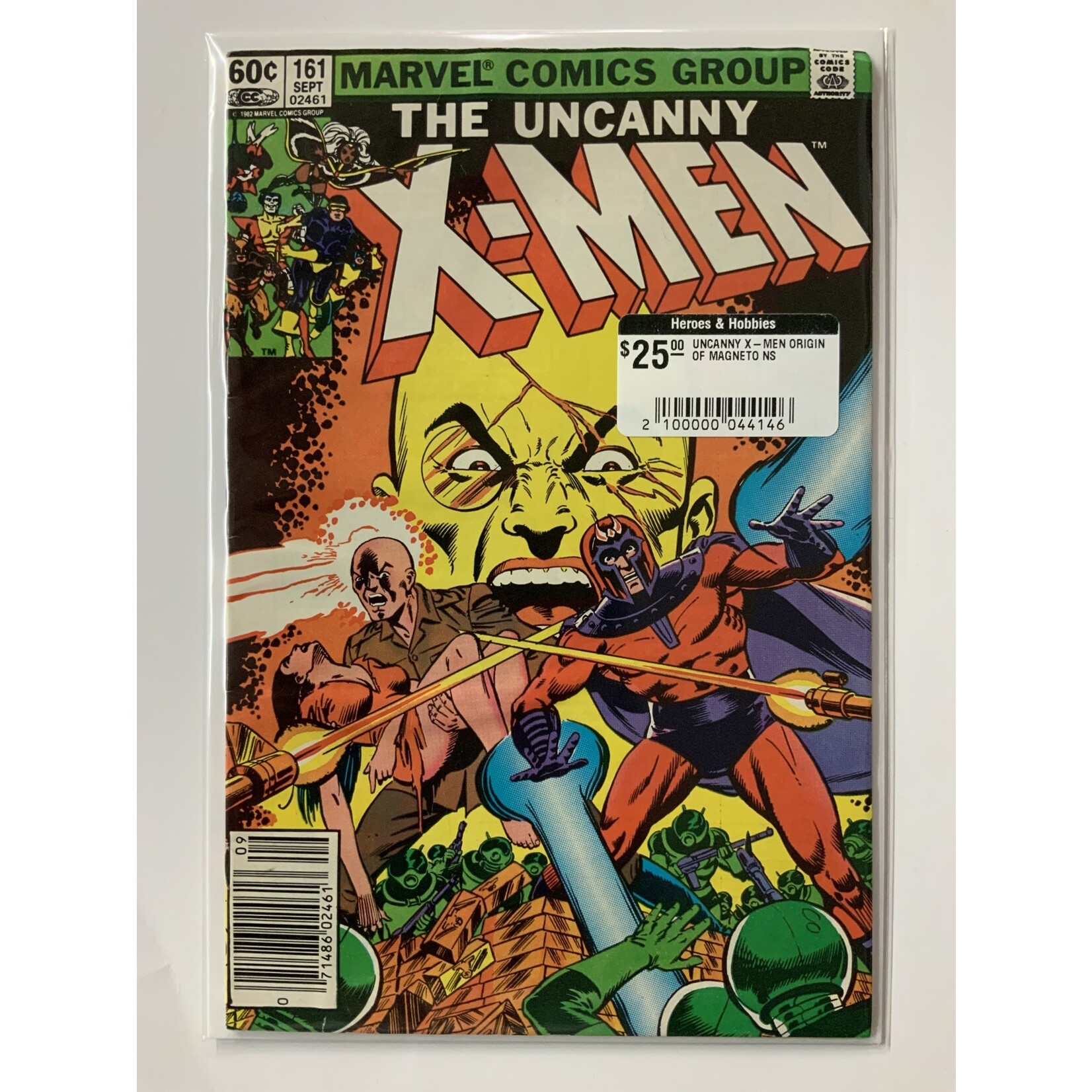 UNCANNY X-MEN #161 ORIGIN OF MAGNETO NS