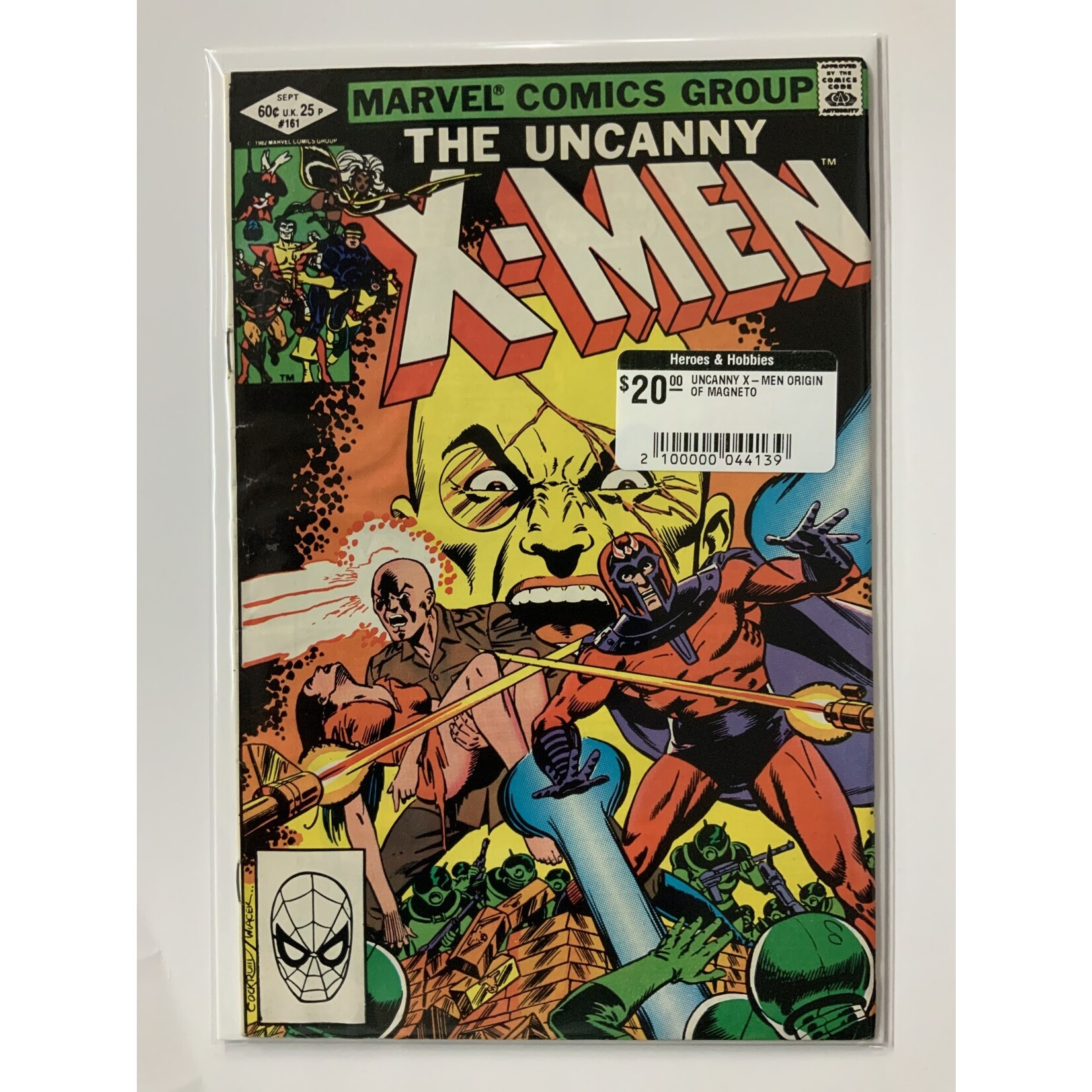 UNCANNY X-MEN #161 ORIGIN OF MAGNETO