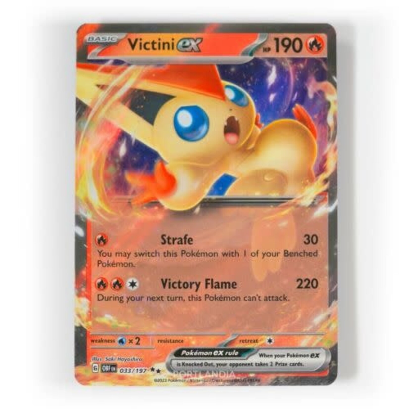 Pokemon - Victini ex - 033/197 - SV Obsidian Flames