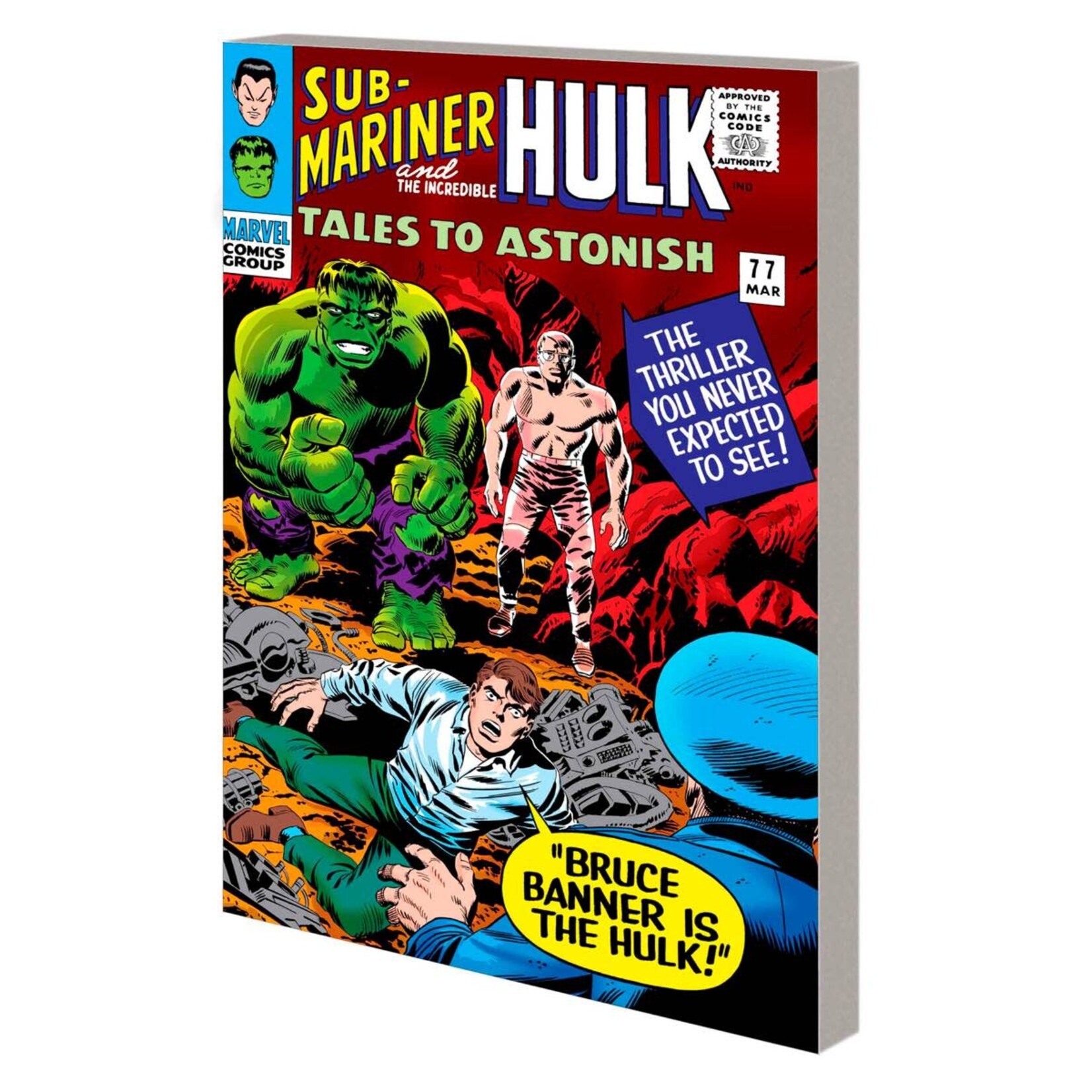 MIGHTY MMW INCREDIBLE HULK TP VOL 03 LESS MONSTER MORE MAN D