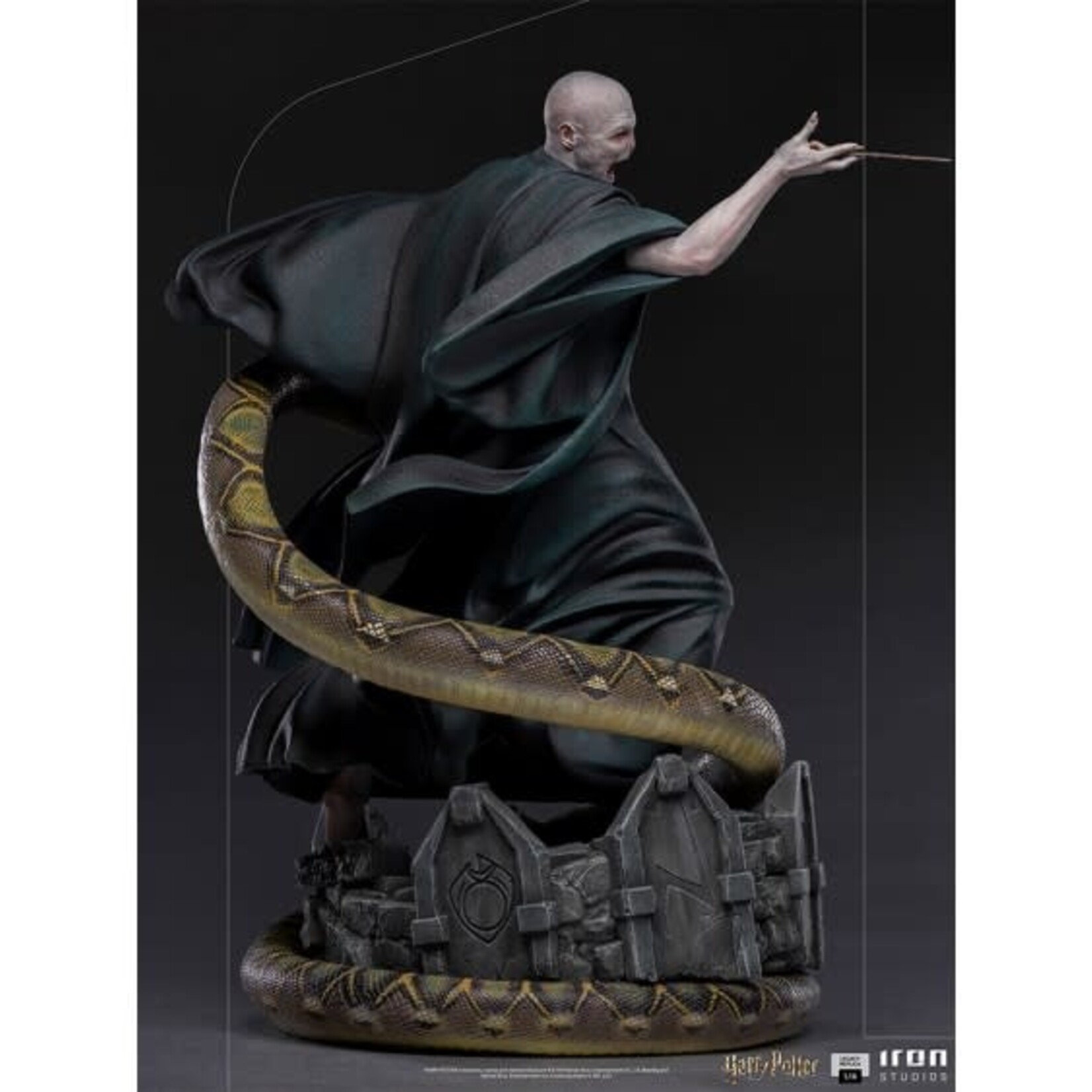 HARRY POTTER LORD VOLDEMORT STATUE IRON STUDIOS #401/500 CONSIGNMENT M.G