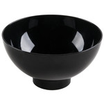 Webstaurant Black Plastic Tiny Bowl - 2 oz - 10/Pack