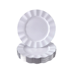 Silverspoons Veil White, Salad Plates - 10/Pack