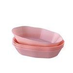 Silverspoons Lava Pink, Dessert Boats - 6/Pack
