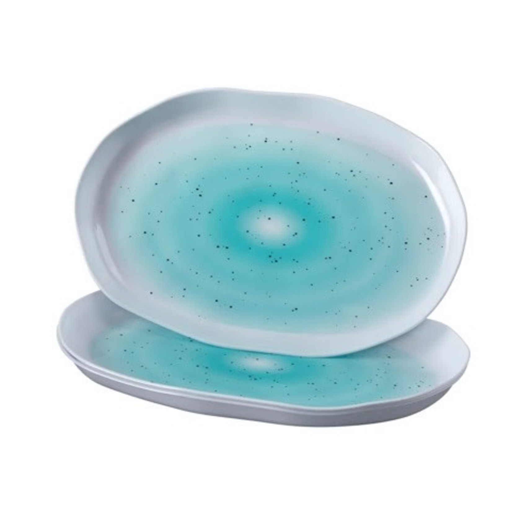 Silverspoons Lava Turquoise Mist, Serving Trays - 3/Pack