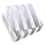 Silverspoons Striped Silver, Cocktail Napkins - 36/Pack