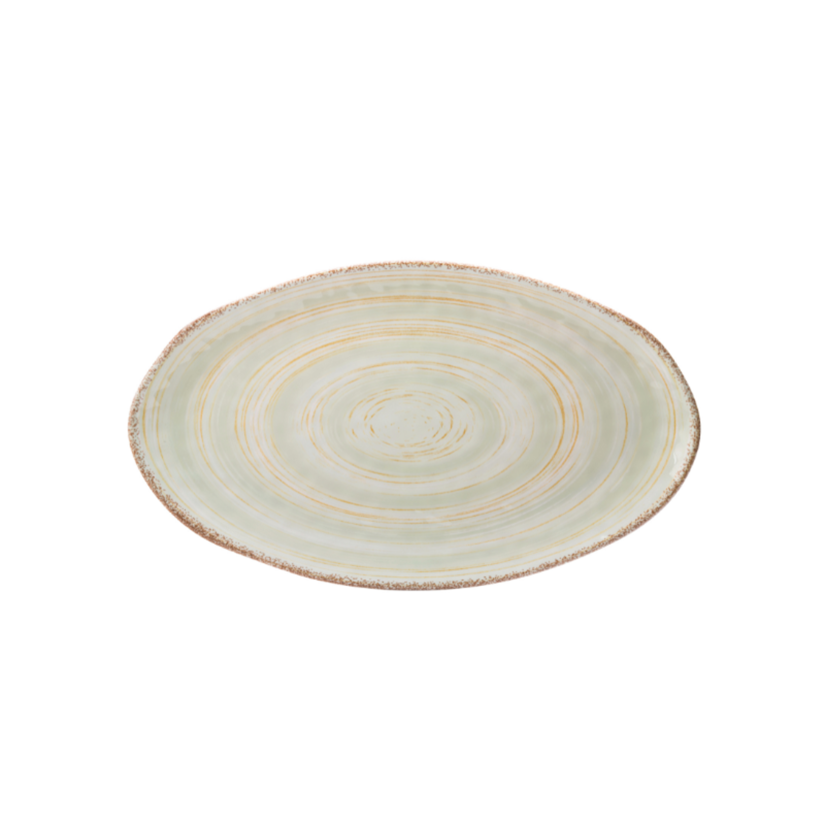 Hospitality Brands Wildwood Green Platter 20.75 x 11.75" (52.5 x 30cm) 6 PC/CS