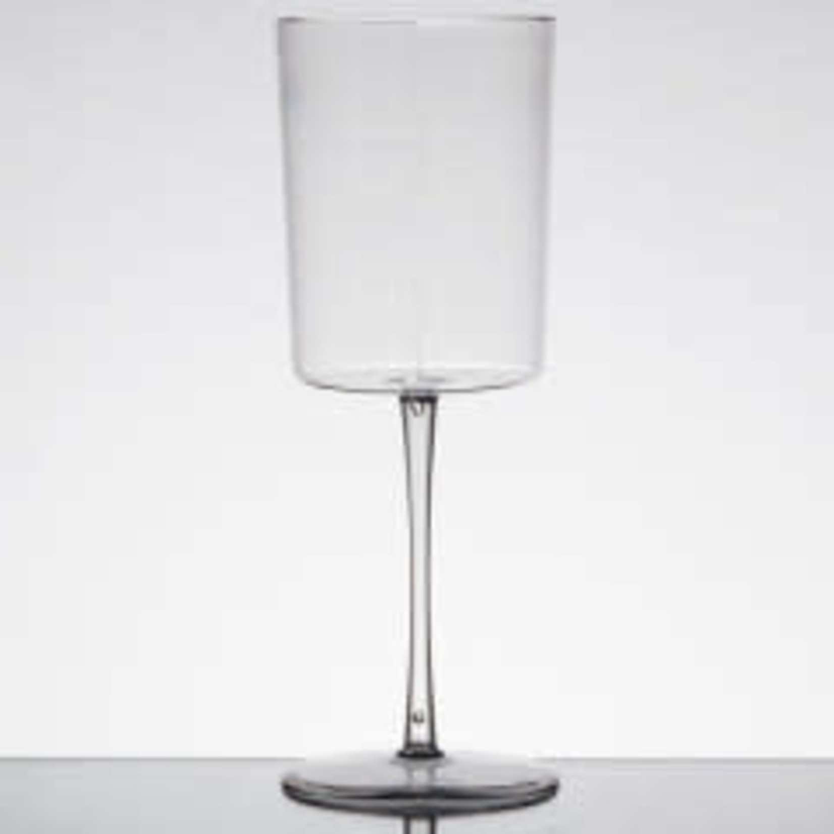 Fineline Clear Plastic 1-Piece Wine Glass 11oz - 6/Pack