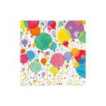 Caspari Balloons & Confetti, Cocktail Napkins - 20/Pack