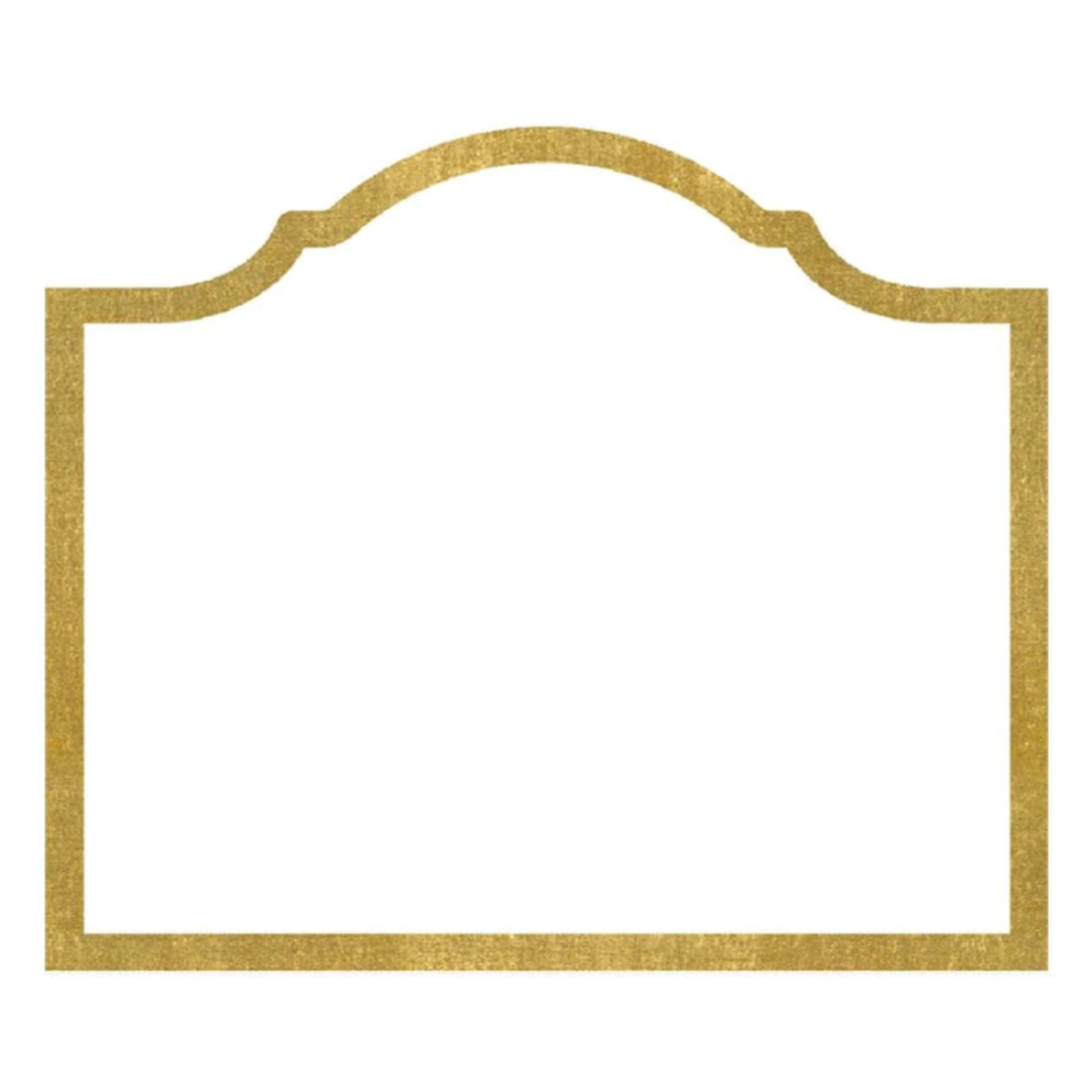 Caspari Arch Gold Foil, Place Card - 8/Pack