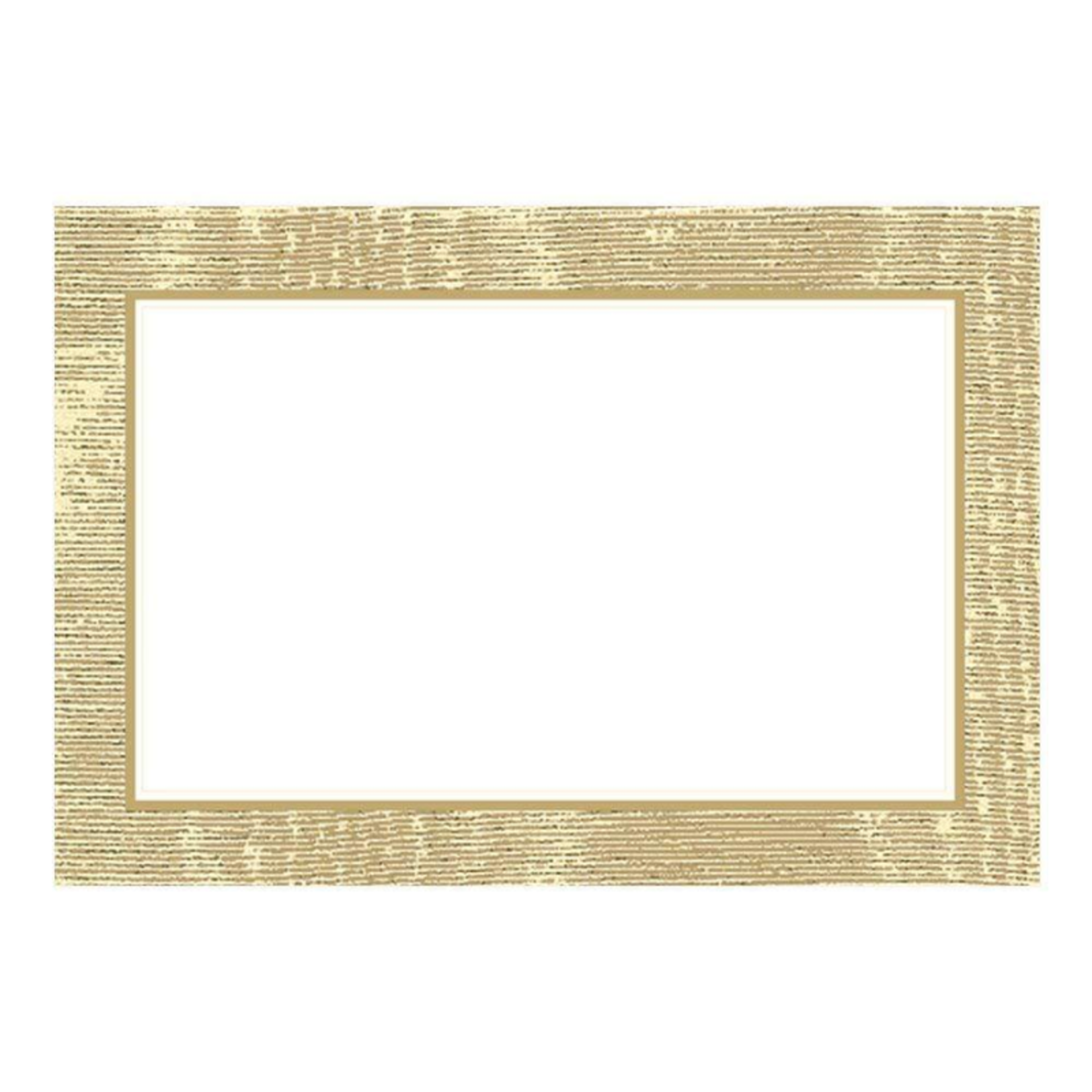 Caspari Moiré Gold, Place Cards - 10/Pack