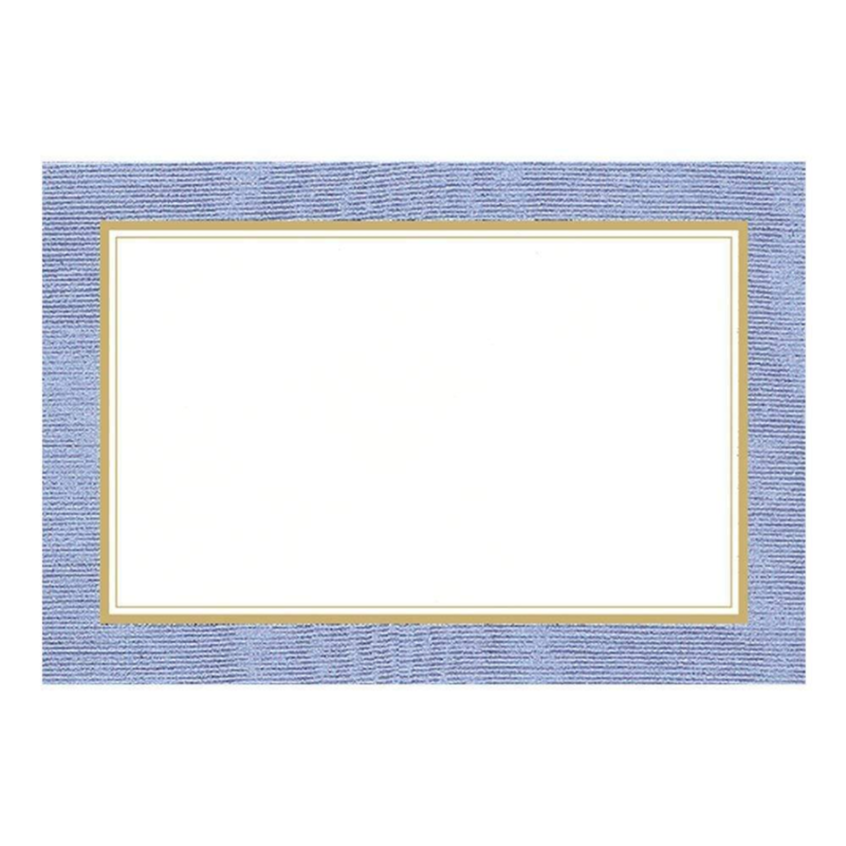 Caspari Moiré Lavender Blue, Place Card - 10/Pack