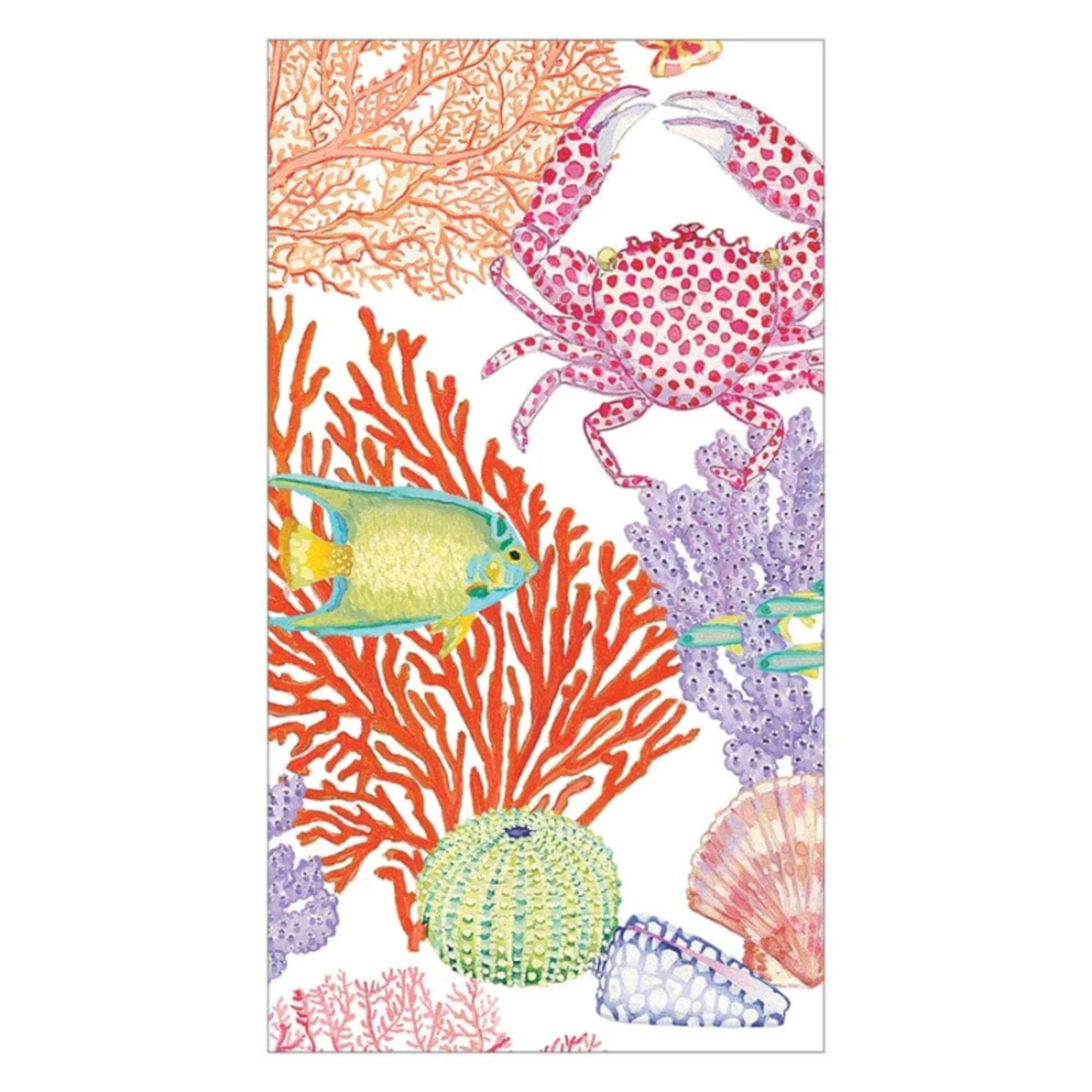 Caspari Under the Sea, Guest Towels - 15/Pack