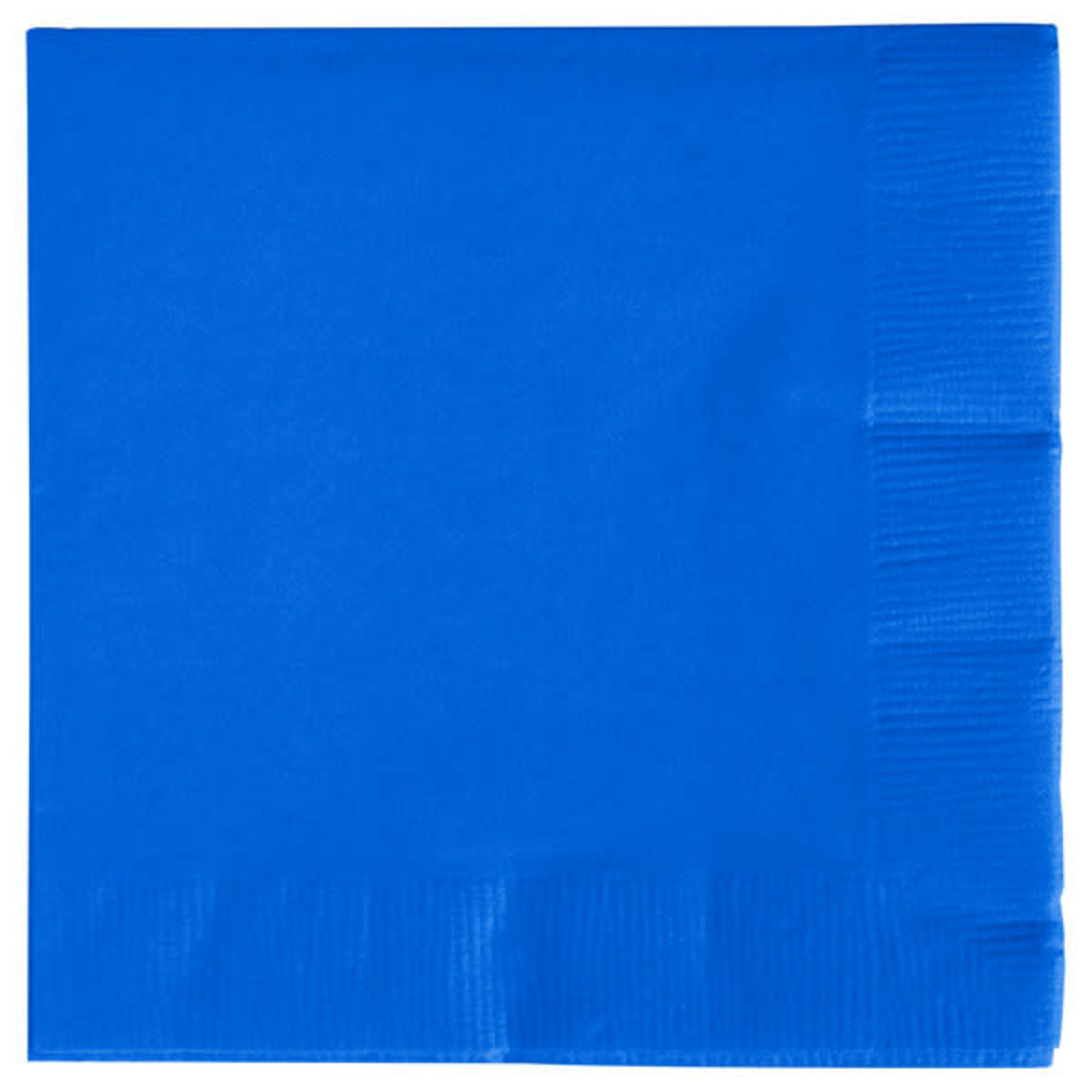 Creative Converting Cobalt Blue, Cocktail Napkins - 50/Pack