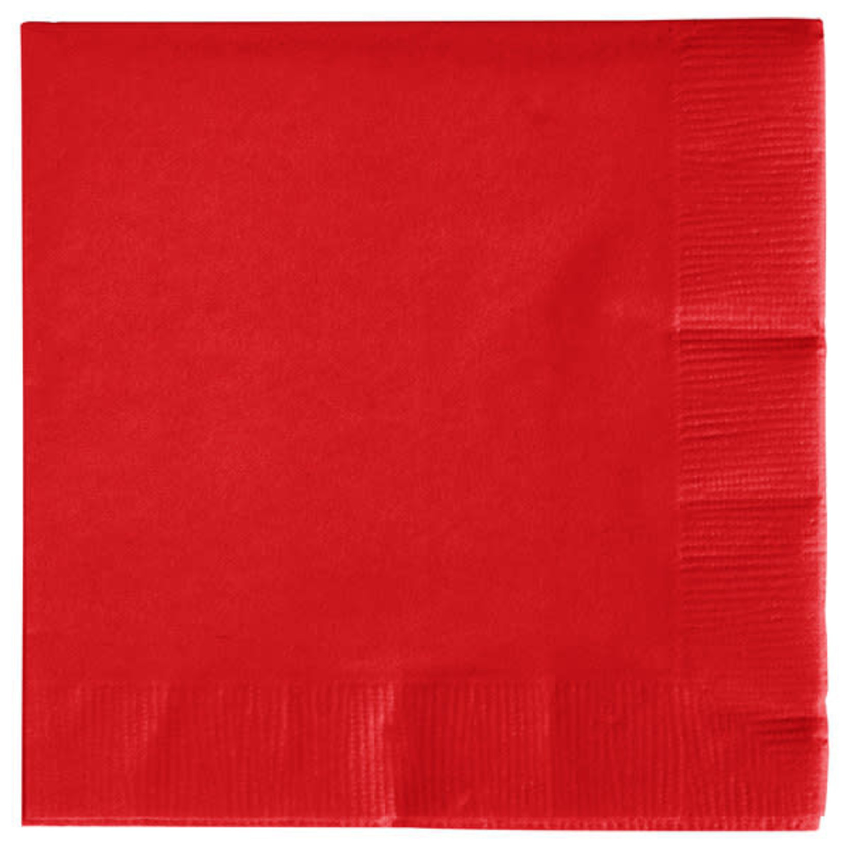 Touch of Color Red, Cocktail Napkins - 50/Pack