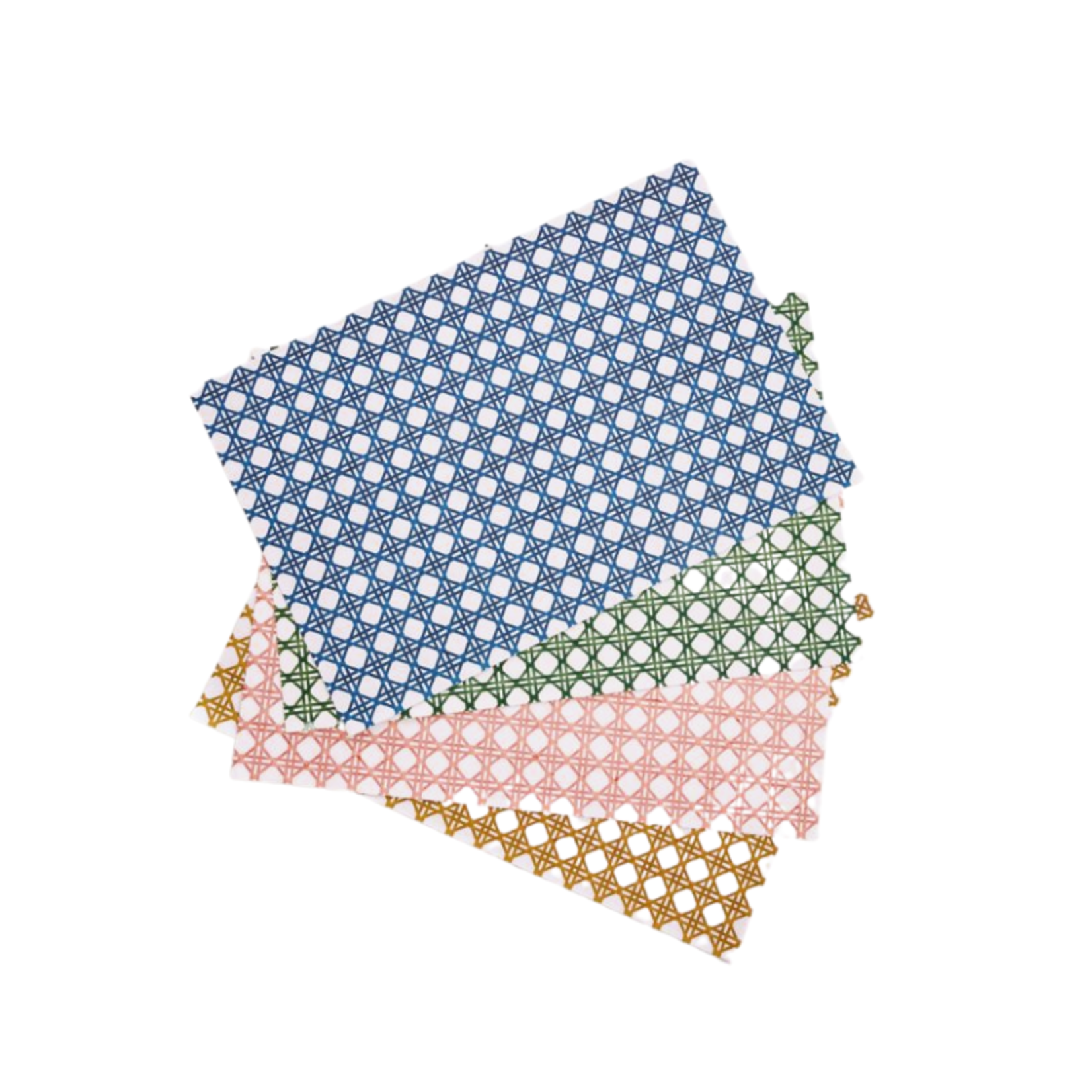 Bright Design & Co Placemat - Classic Cane, Variety Pack