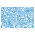 Bright Design & Co Placemat - Swirl World, Clear Sky (Blue)