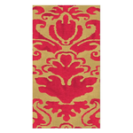 Caspari Red Palazzo, Paper Guest Towels - 15/Pack