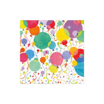 Caspari Balloons and Confetti, Cocktail Napkins - 20/Pack